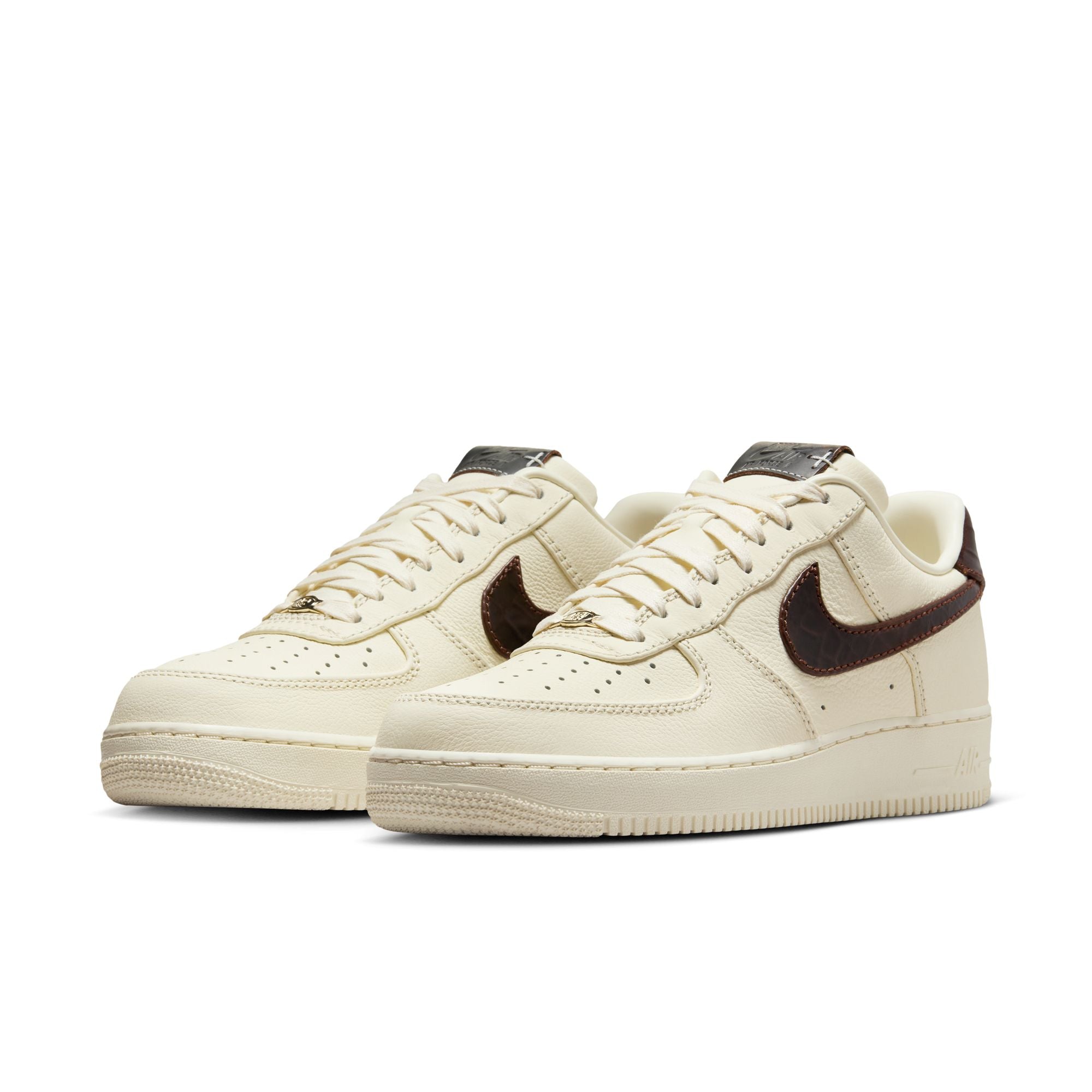 MENS NIKE AIR FORCE 1 '07 (SOFT PEARL/GHOST/WHITE)