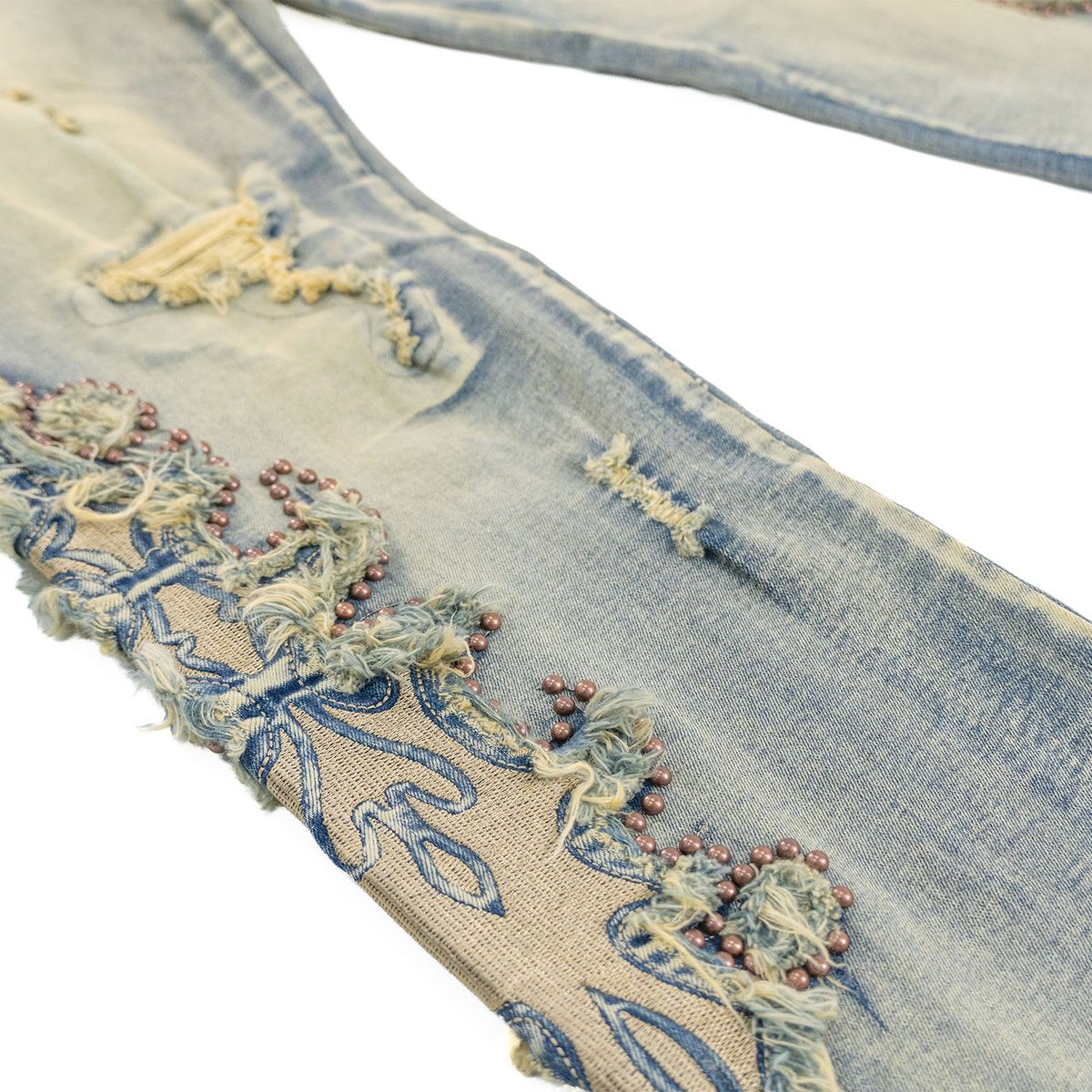MENS MAKOBI POSITONI DENIM JEAN (DIRT)