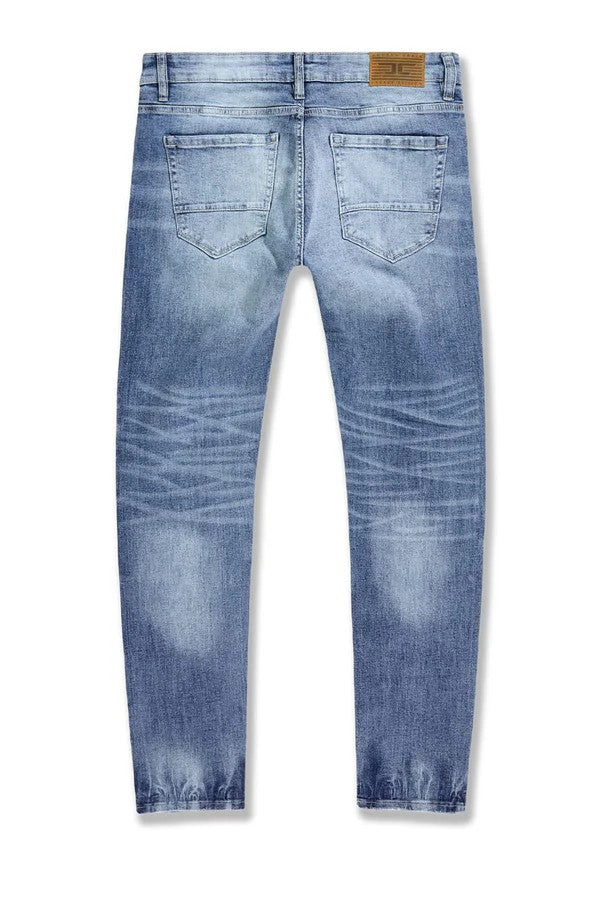 MENS JORDAN CRAIG COLLINS FIT RED HOOK DENIM (RIVER BLUE)
