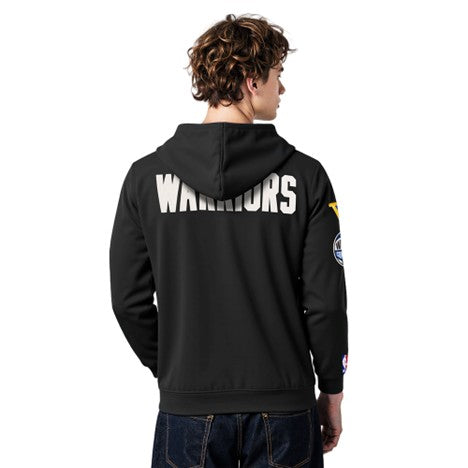 MENS PRO STANDARD GOLDEN STATE WARRIORS MODERN ORIGINALS M FLC PO HOODIE (BLACK)