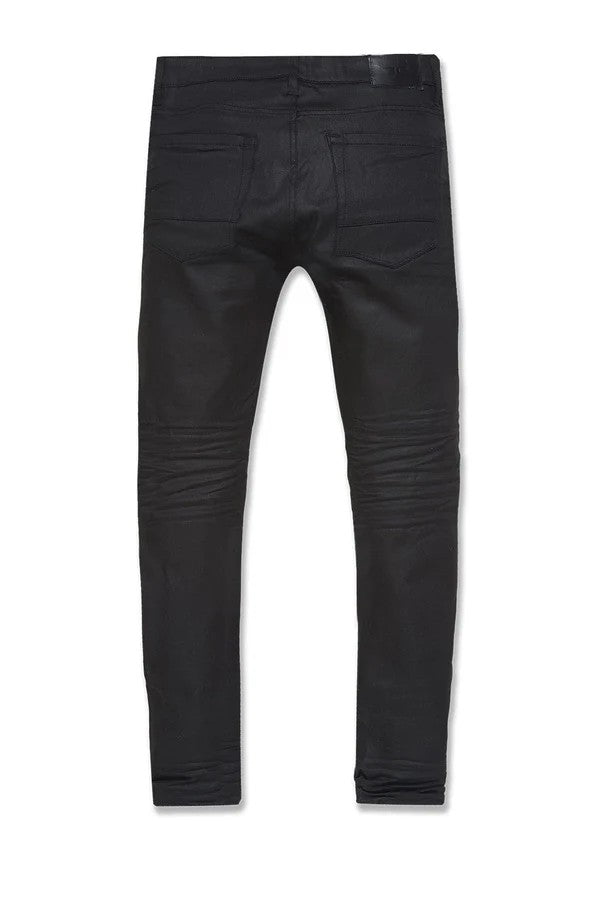 MENS JORDAN CRAIG SEAN FIT SMOOTH CRIMINAL DENIM (JET BLACK)