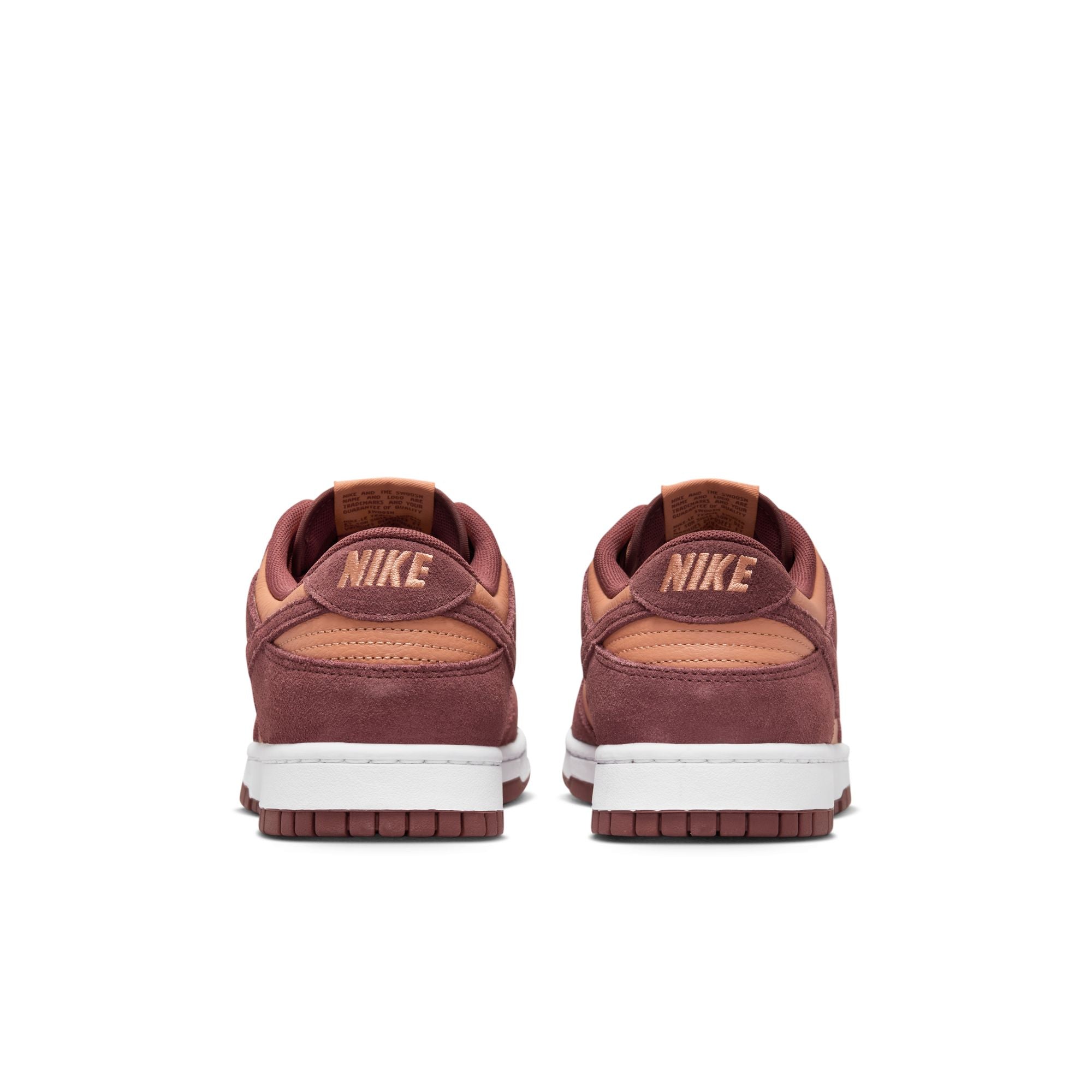 MENS NIKE DUNK LOW RETRO SE (AMBER BROWN/DARK PONY/WHITE)