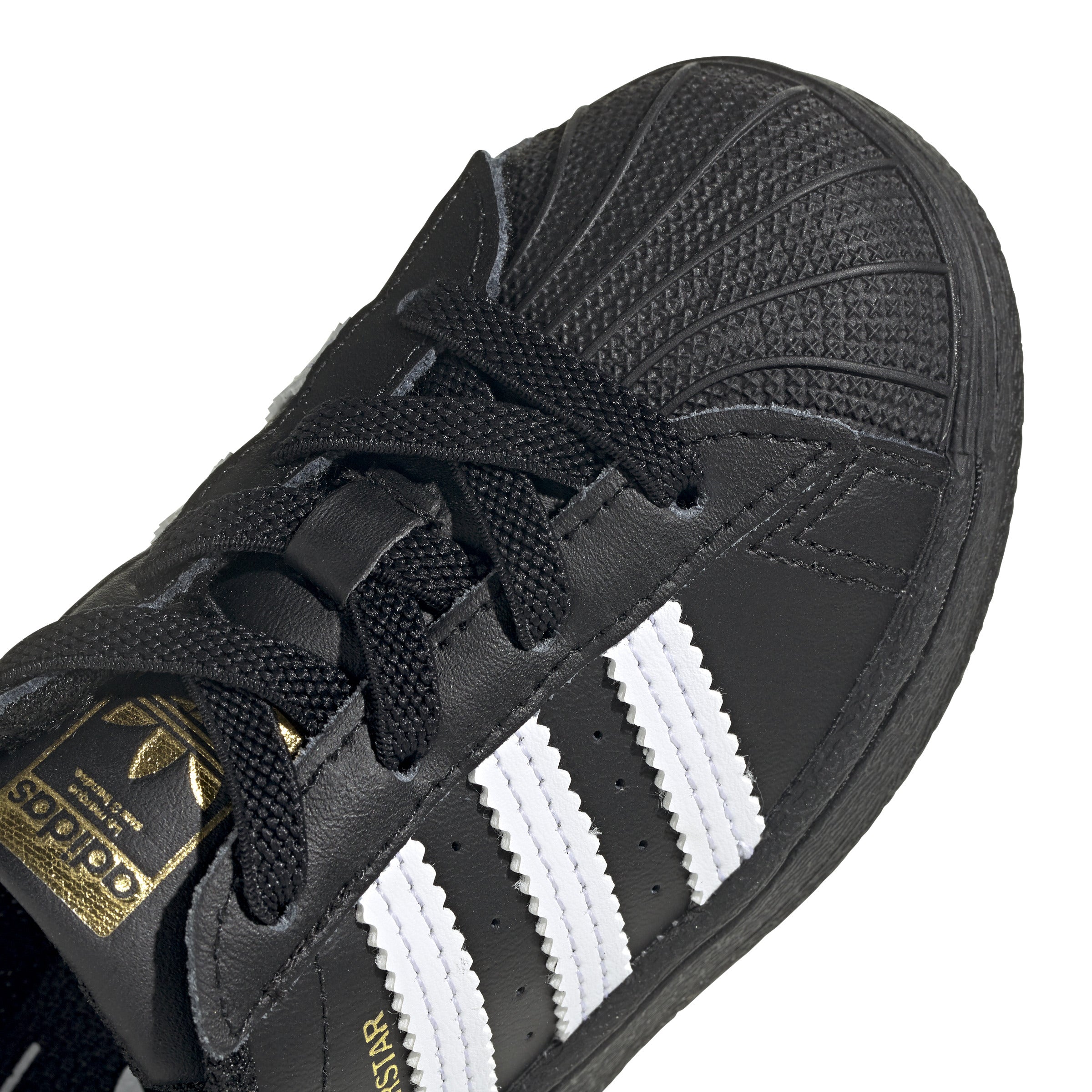 Little Kids ADIDAS SUPERSTAR TD (BLACK/WHITE)