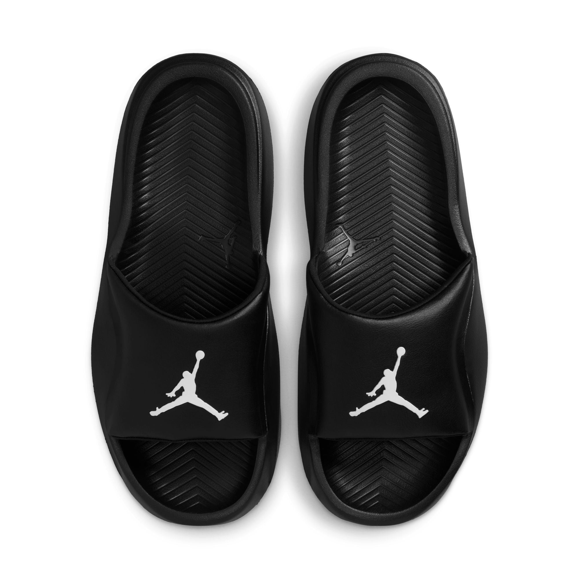 MENS JORDAN FRANCHISE SLIDE (BLACK/WHITE)