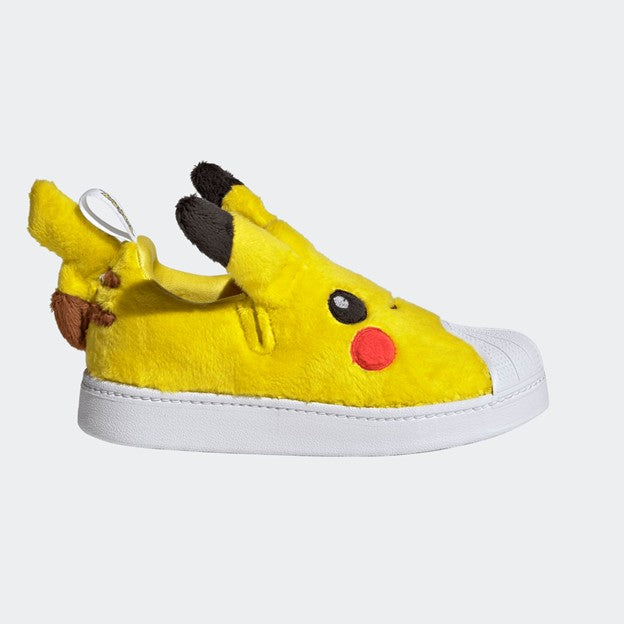 KIDS POKÉMON X ADIDAS SUPERSTAR QUICKON K PIKACHU (YELLOW/BLACK)