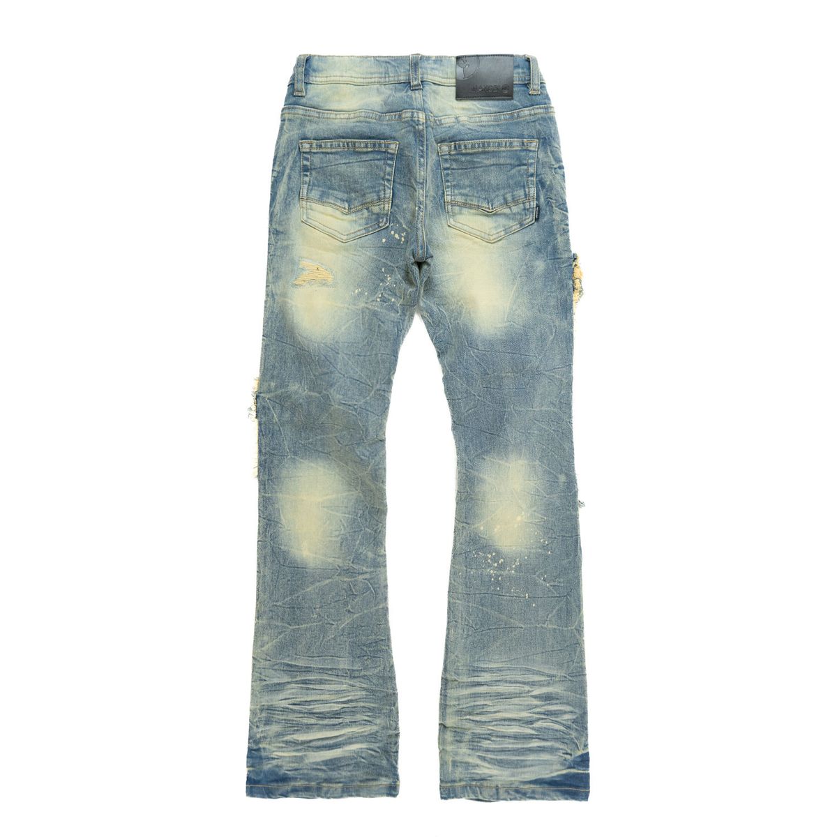 KIDS MAKOBI CESARE STACKED JEAN (DIRT)