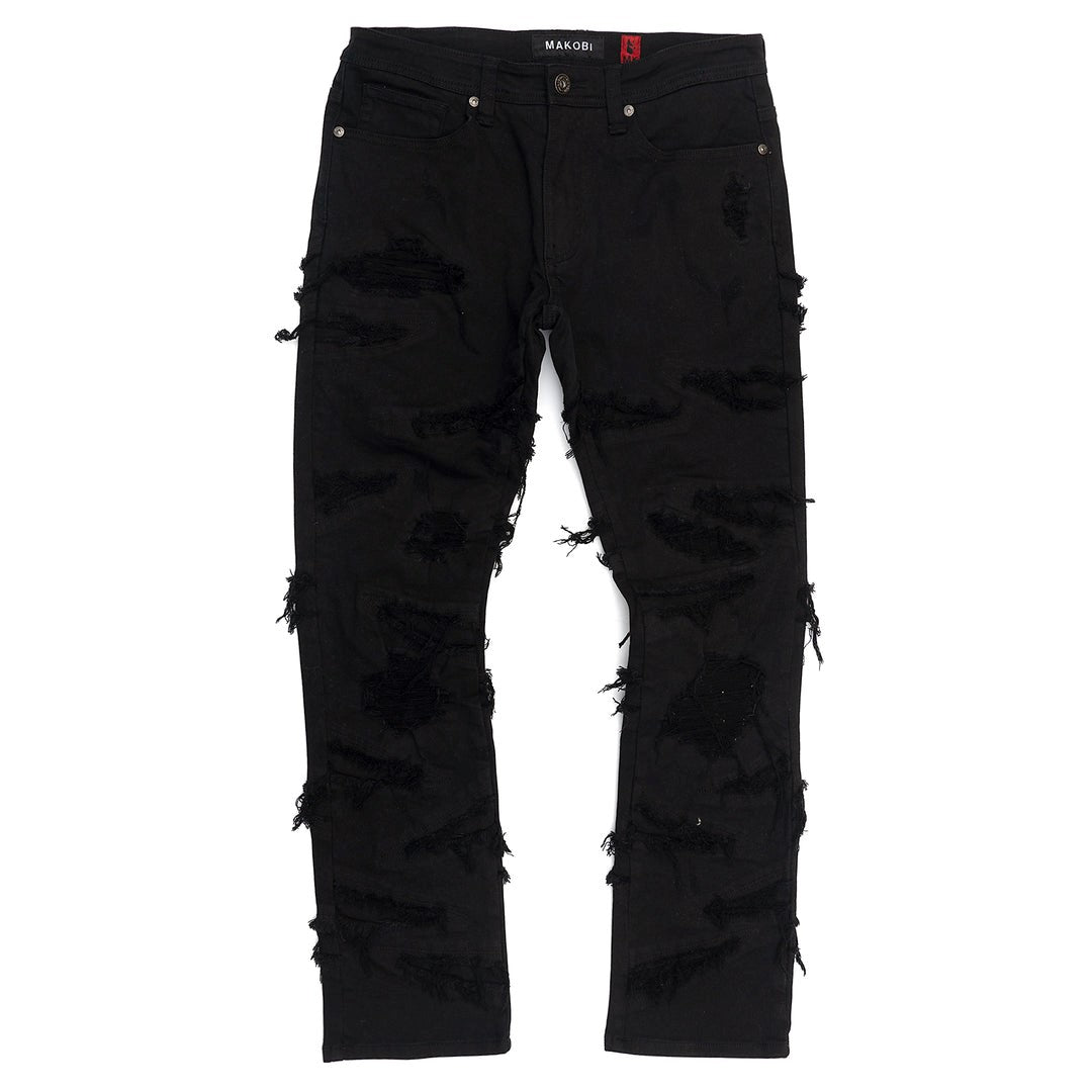 MENS MAKOBI LOMBARDI JEAN (BLACK)