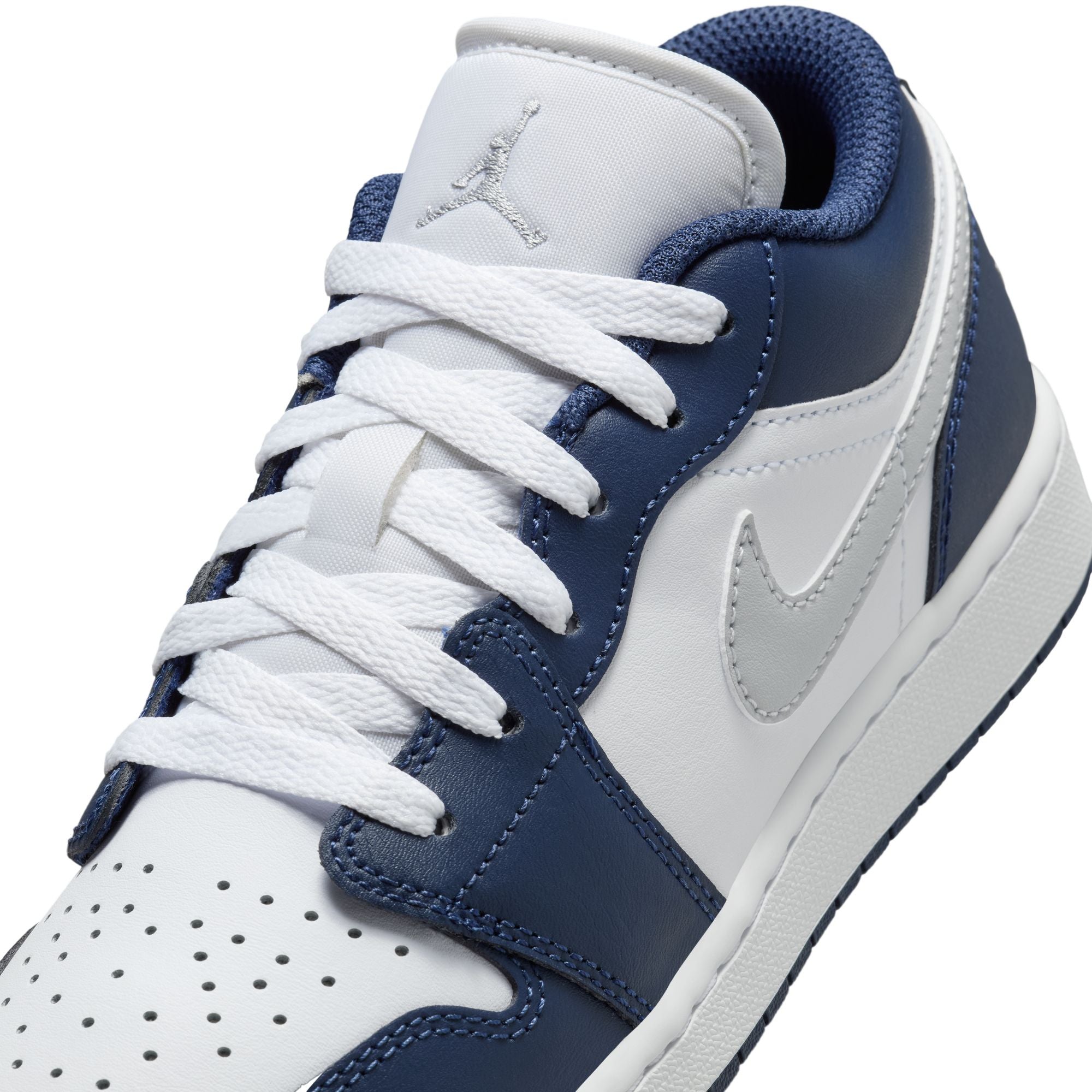 KIDS AIR JORDAN 1 LOW GS (MIDNIGHT NAVY)