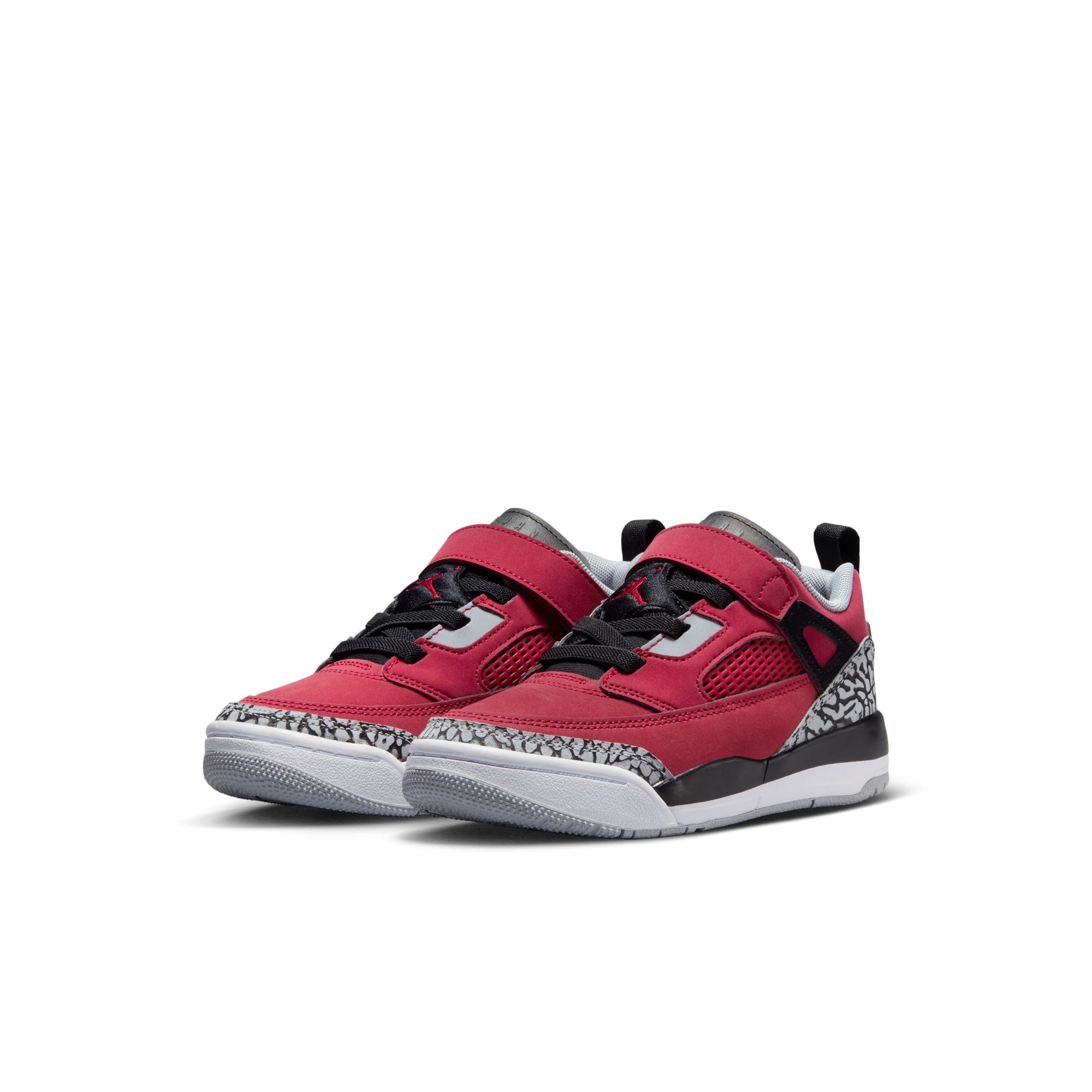 KIDS JORDAN SPIZIKE LOW PS (GYM RED/BLACK/WOLF GREY)