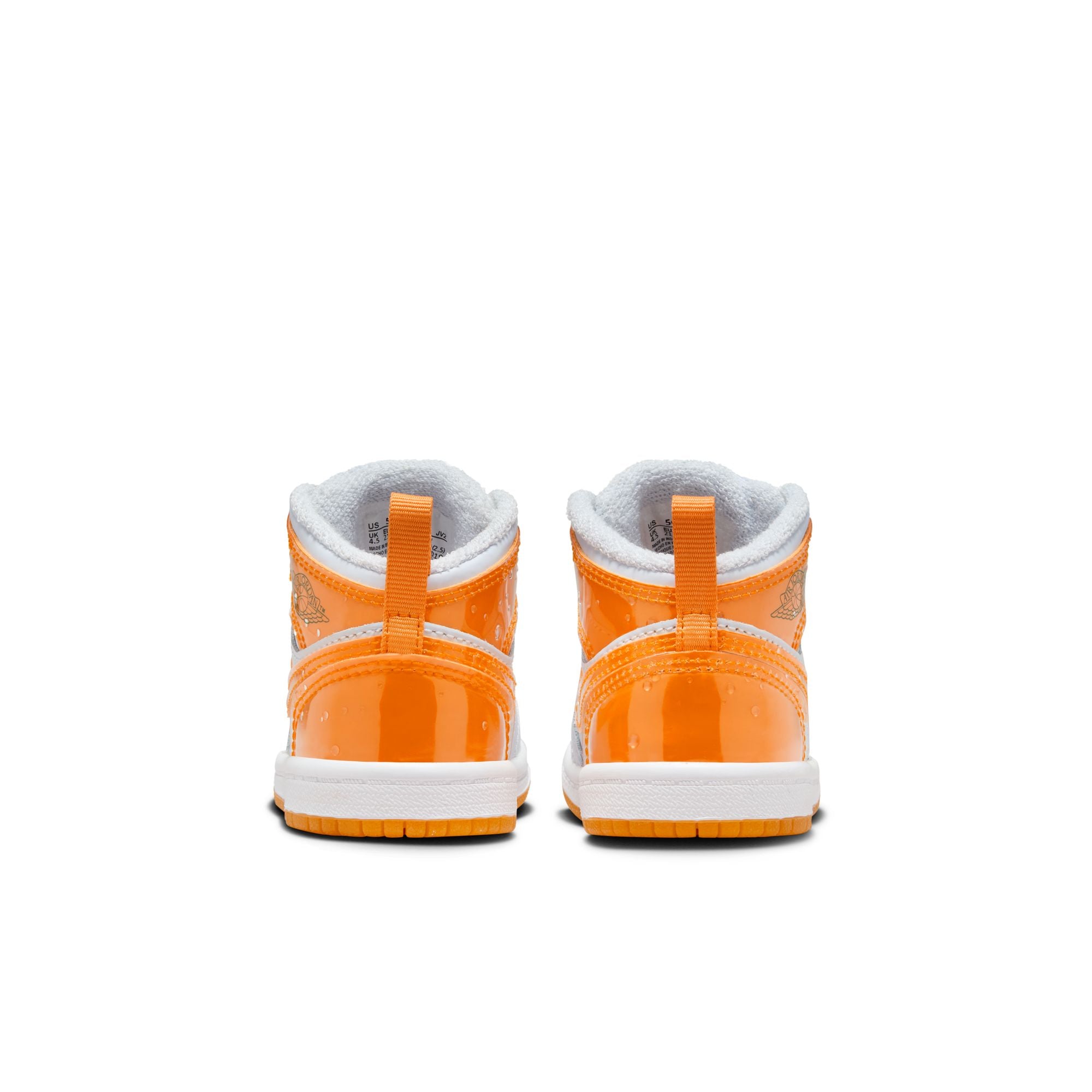 KIDS JORDAN 1 MID SE TD (ORANGE PEEL)