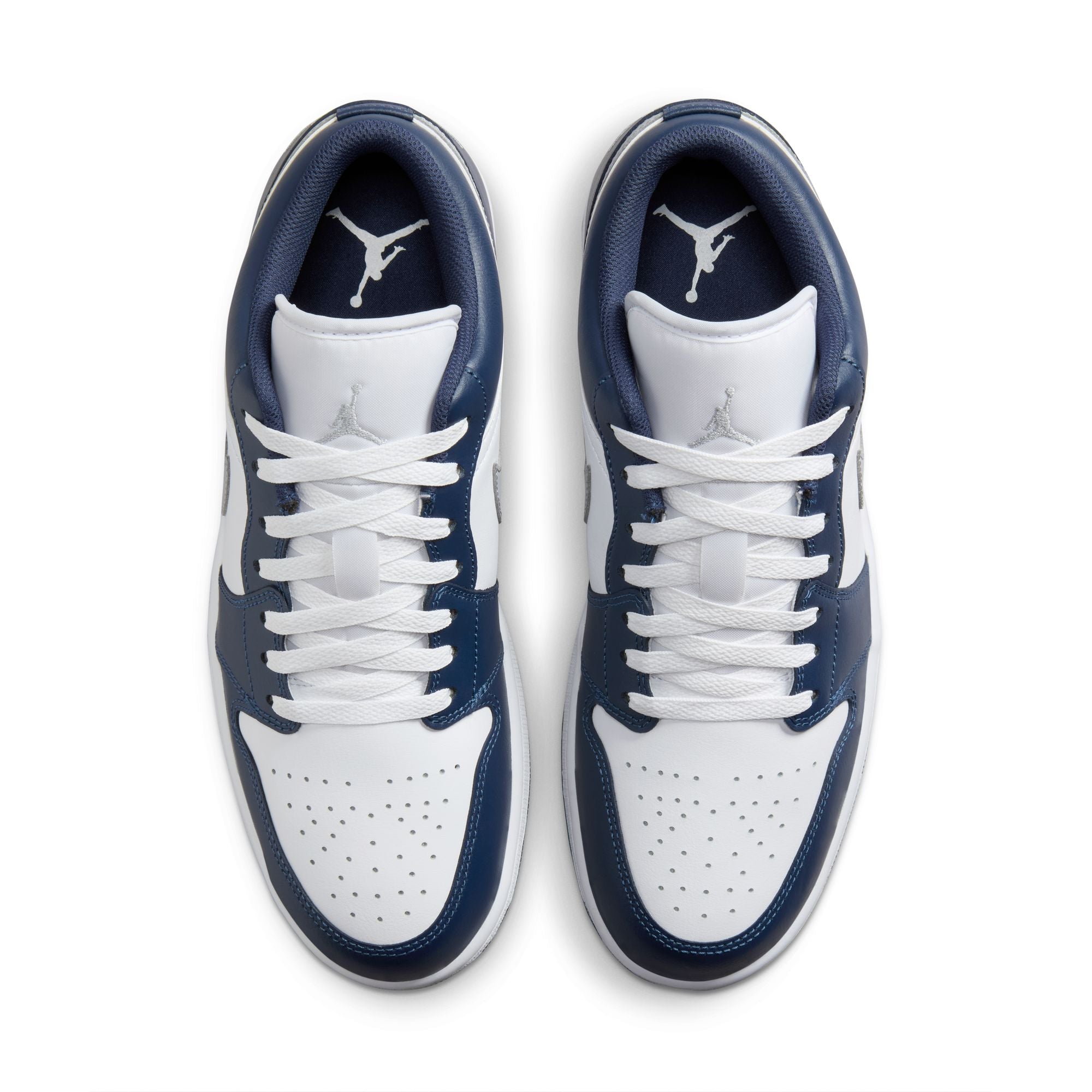 MENS AIR JORDAN 1 LOW (MIDNIGHT NAVY)