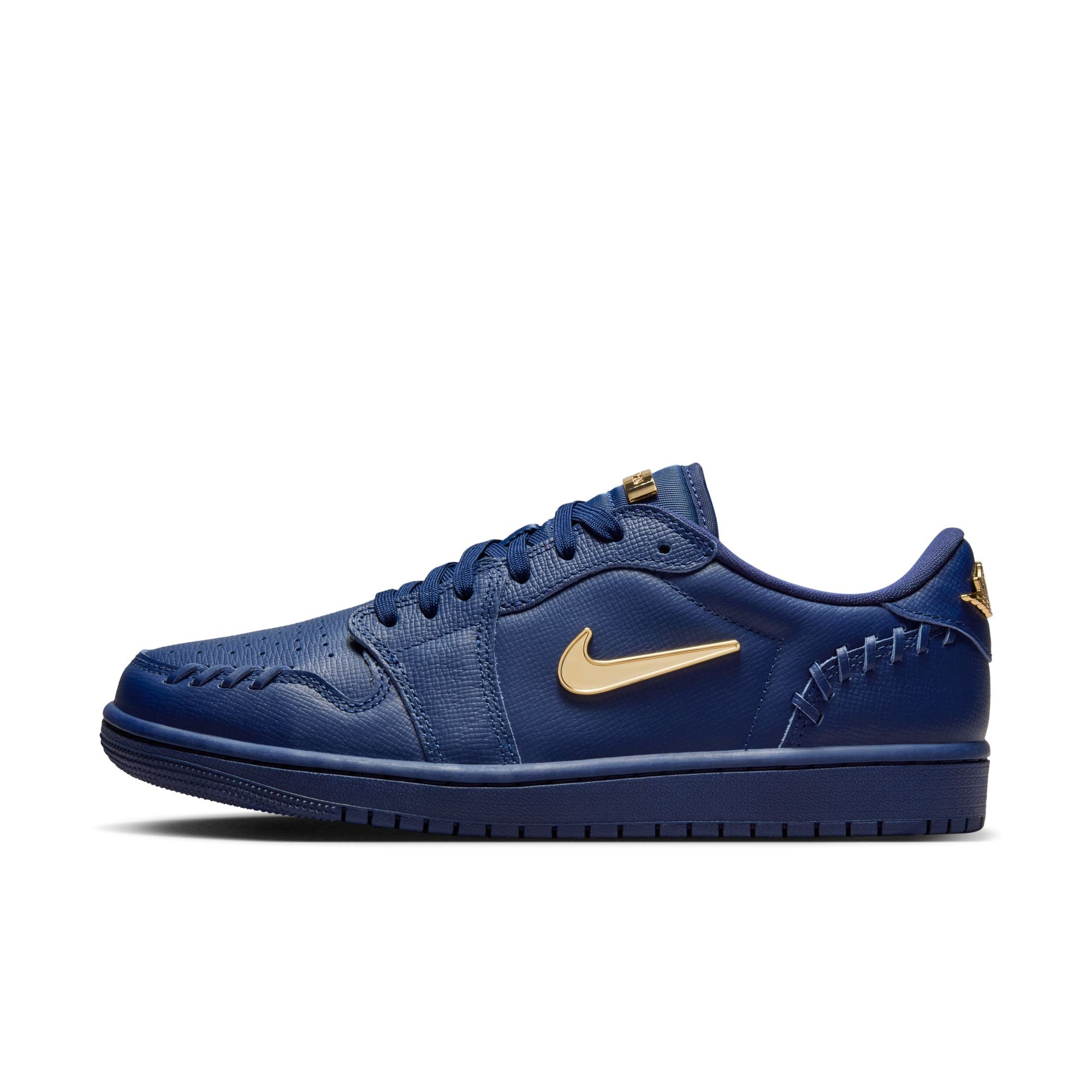 WOMENS AIR JORDAN 1 LOW MM (MIDNIGHT NAVY/METALLIC GOLD)