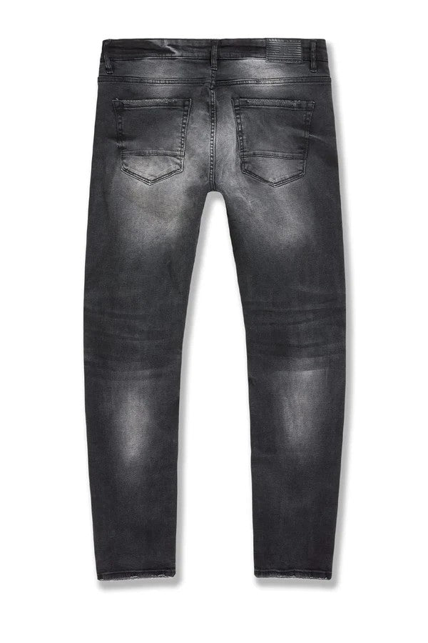 MENS JORDAN CRAIG COLLINS FIT GEOSTORM DENIM (INDUSTRIAL BLACK)