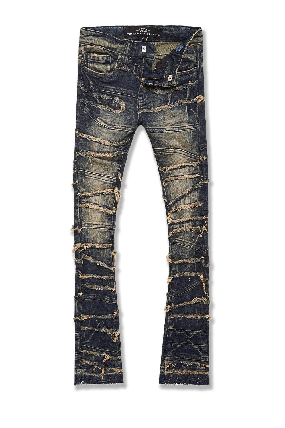 KIDS JORDAN CRAIG STACKED ELM STREET DENIM (DARK VINTAGE)