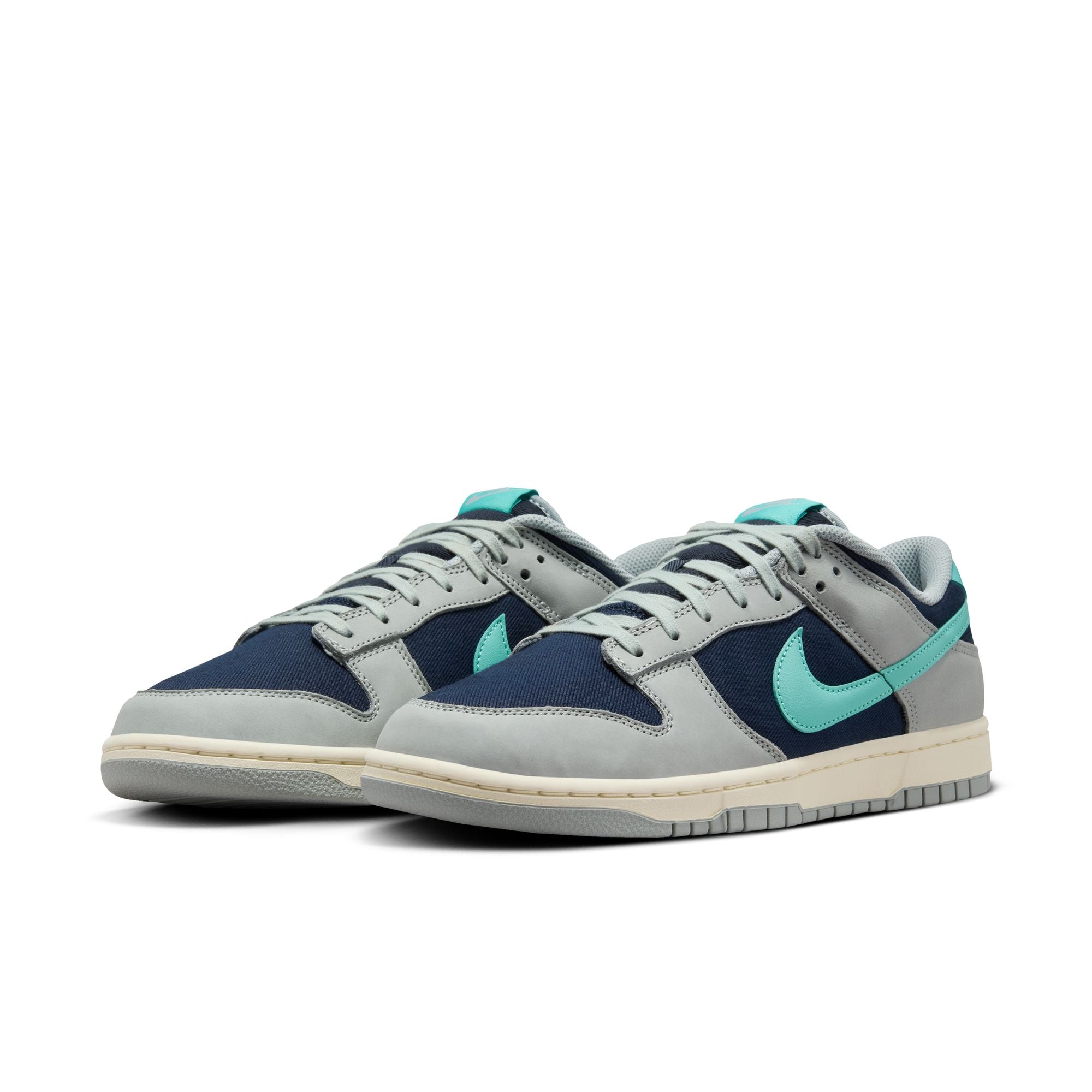 MENS NIKE DUNK LOW RETRO PREMIUM (DARK OBSIDIAN/GREEN FROST)