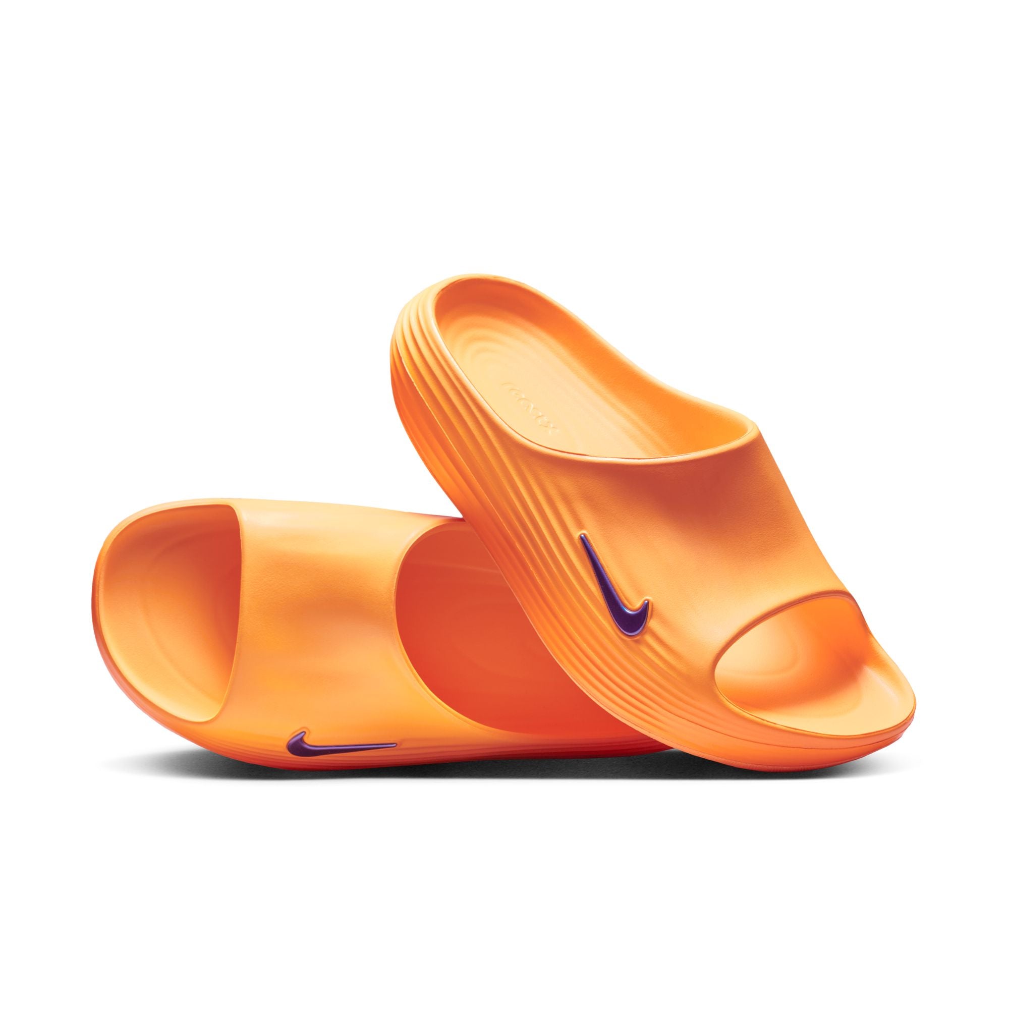 MENS NIKE REACTX REJUVEN8 SLIDE (CITRON PULSE/VOLT ICE/LASER ORANGE)