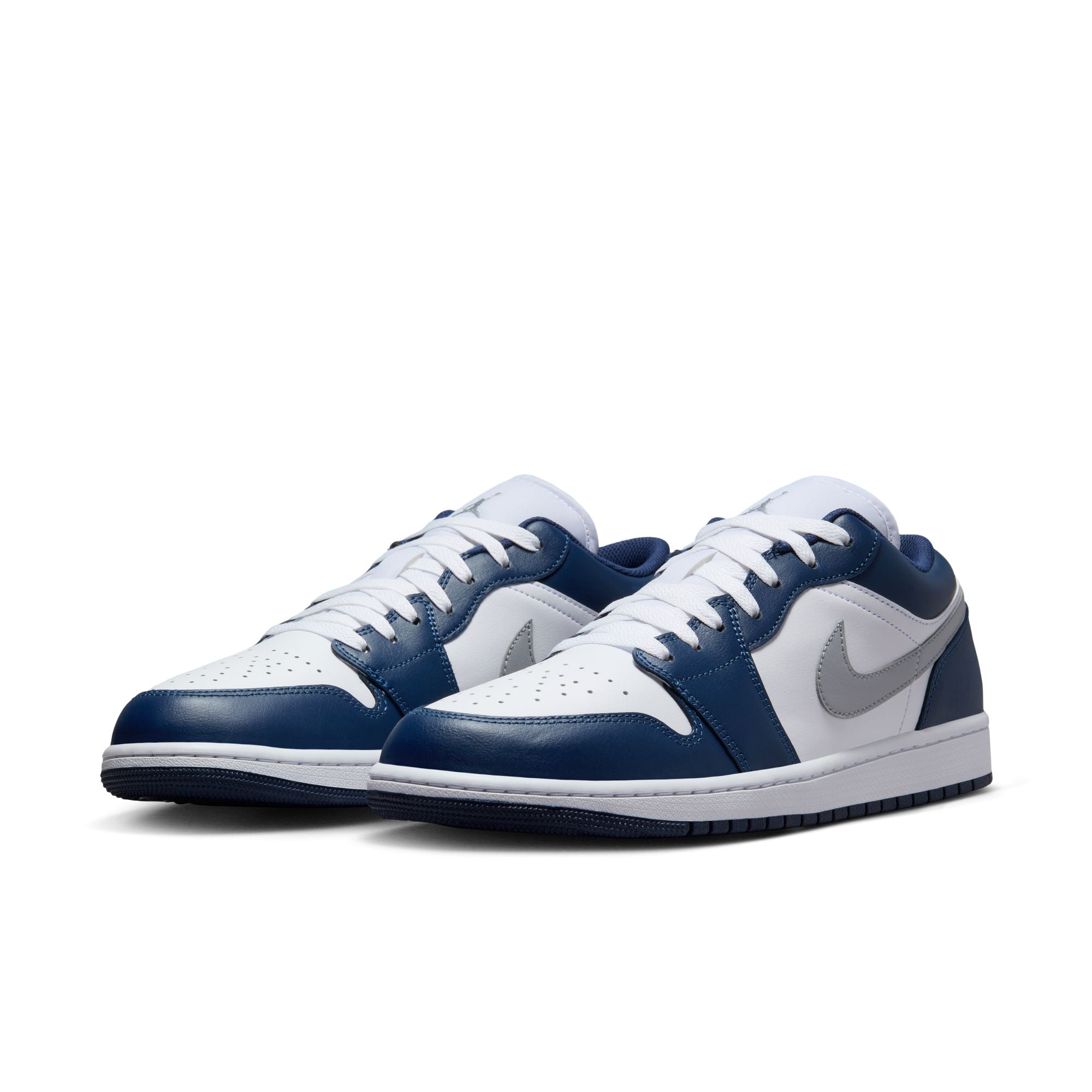 MENS AIR JORDAN 1 LOW (MIDNIGHT NAVY)