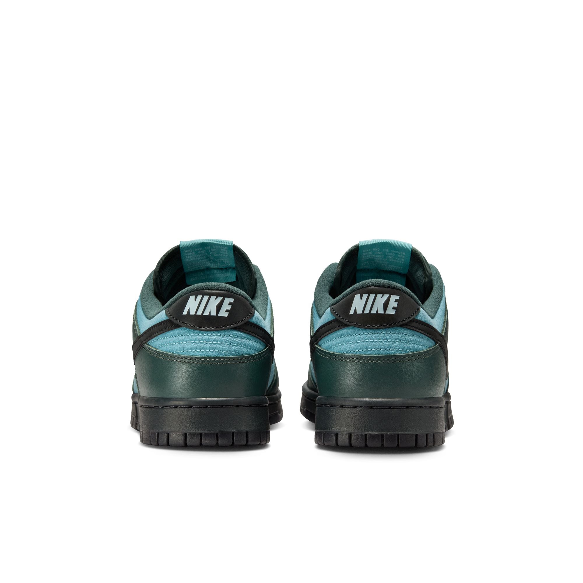 MENS NIKE DUNK LOW RETRO SE (VINTAGE GREEN/BLACK/DENIM TURQ)