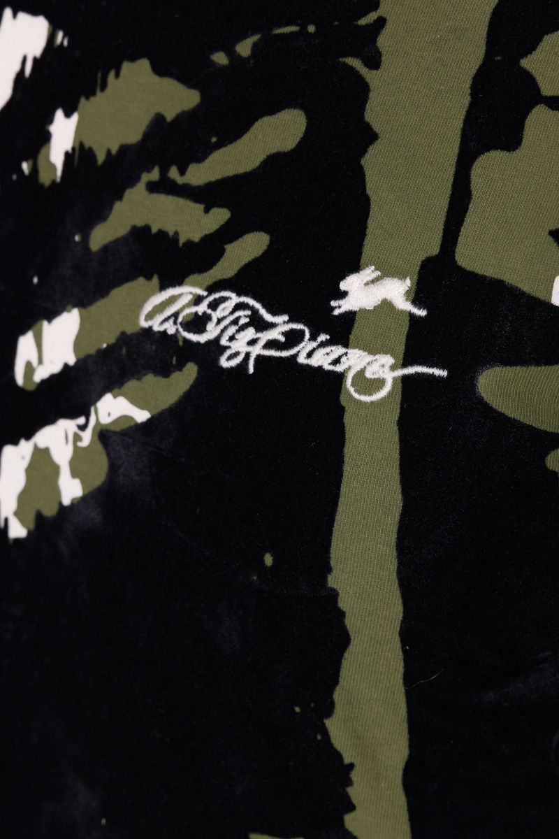 RALPH | MENS GRAPHIC CREW NECK (MOSS)