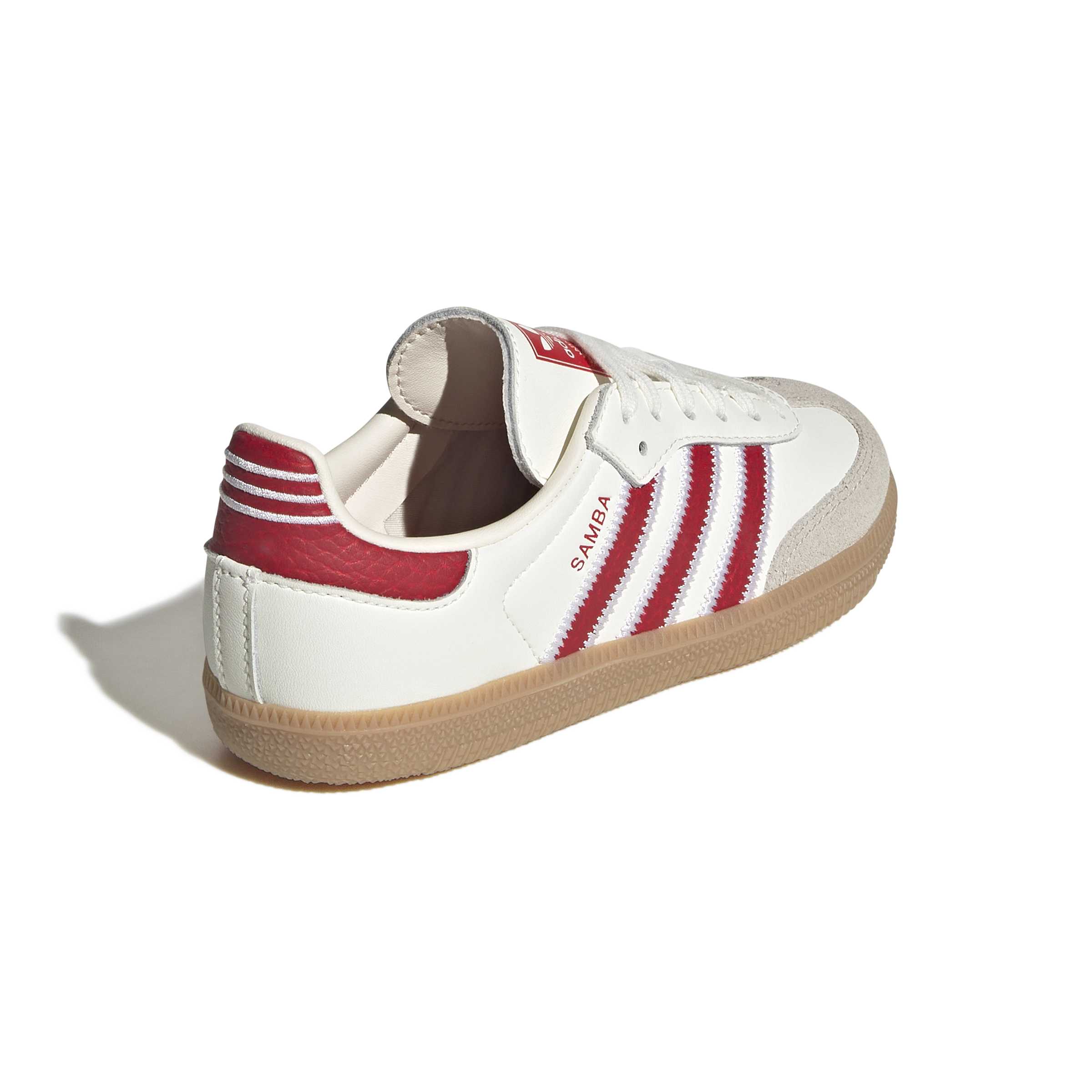 KIDS ADIDAS SAMBA OG C (OFF WHITE/RED)