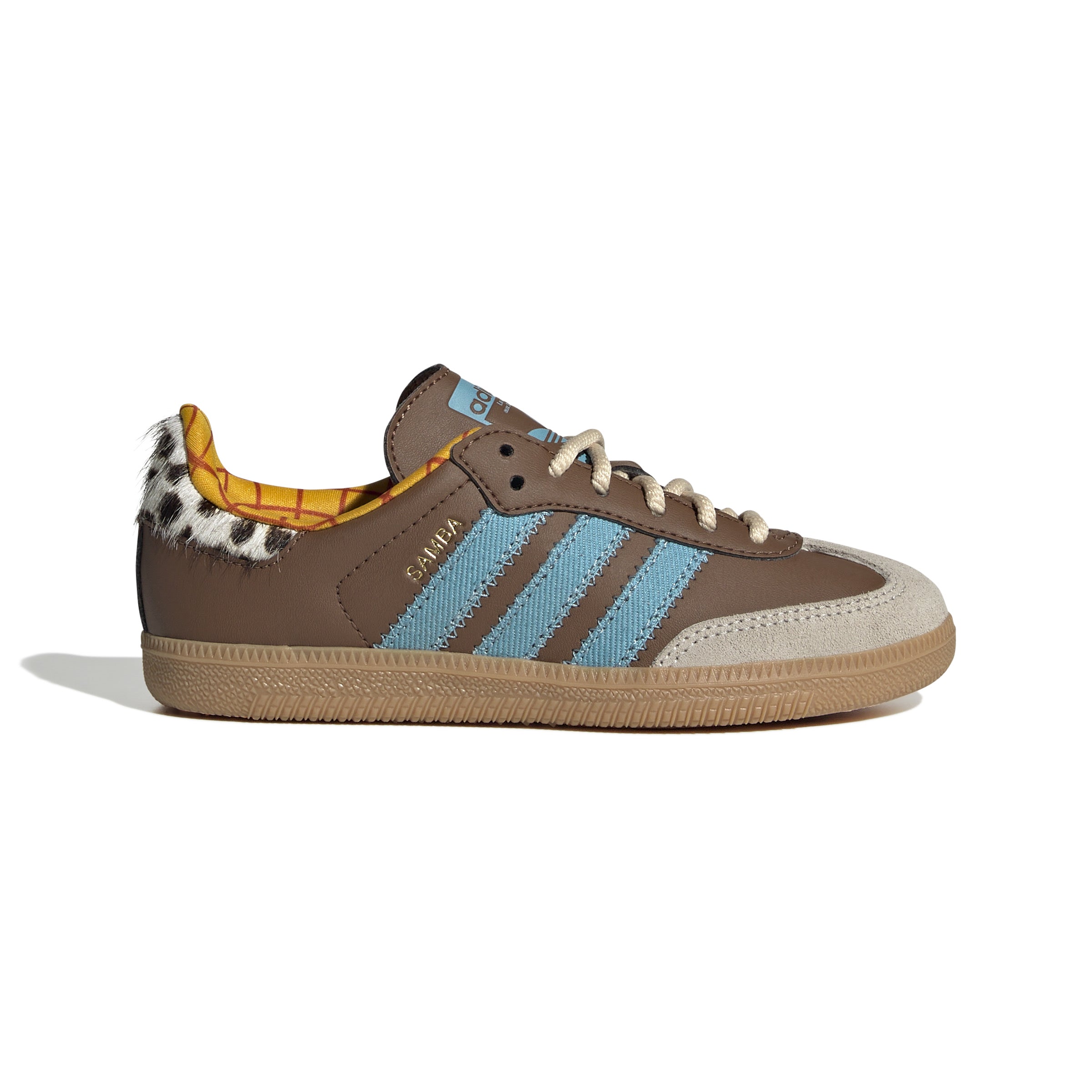 KIDS ADIDAS DISNEY PIXAR TOY STORY SAMBA OG C (PRELOVED BROWN / PRELOVED BLUE / ALUMINA)