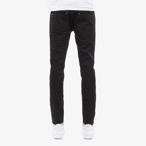 MENS COPPER RIVET RIP AND REPAIR JEAN (BLACK)