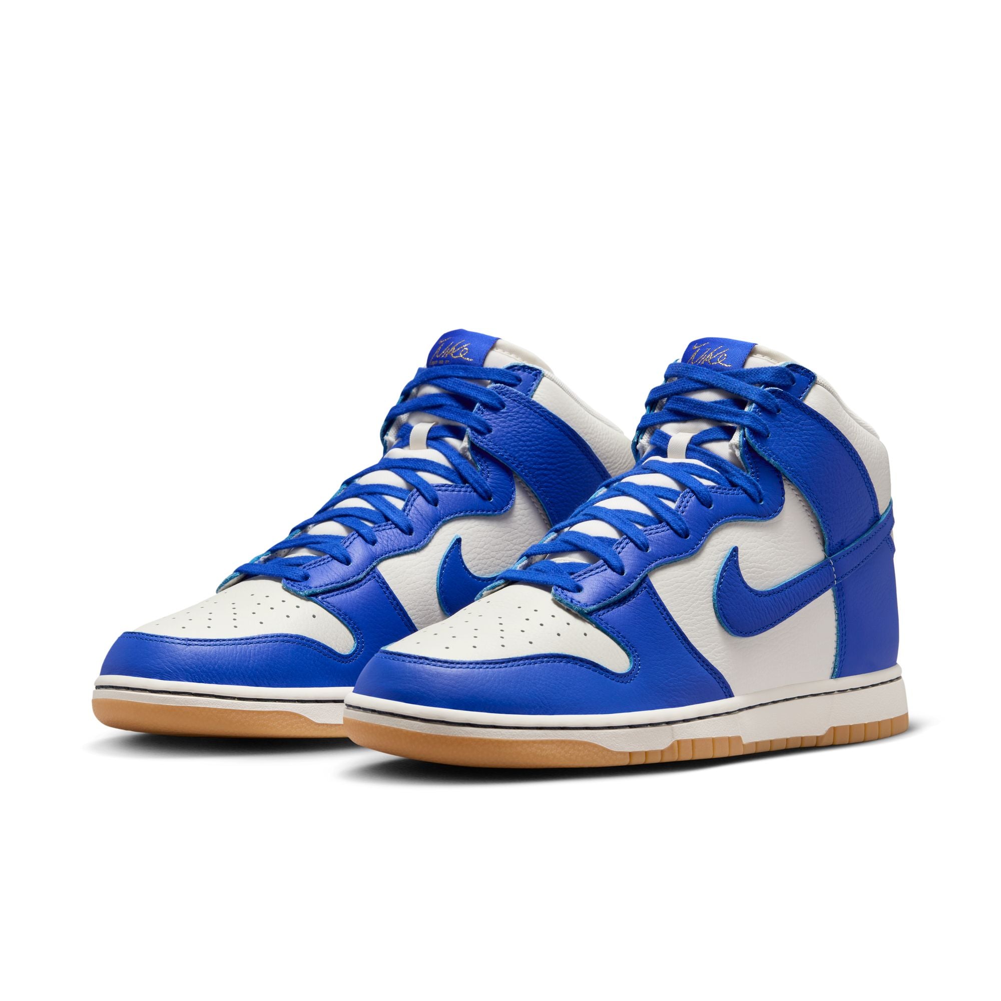 MENS NIKE DUNK HI RETRO SE (RACER BLUE)