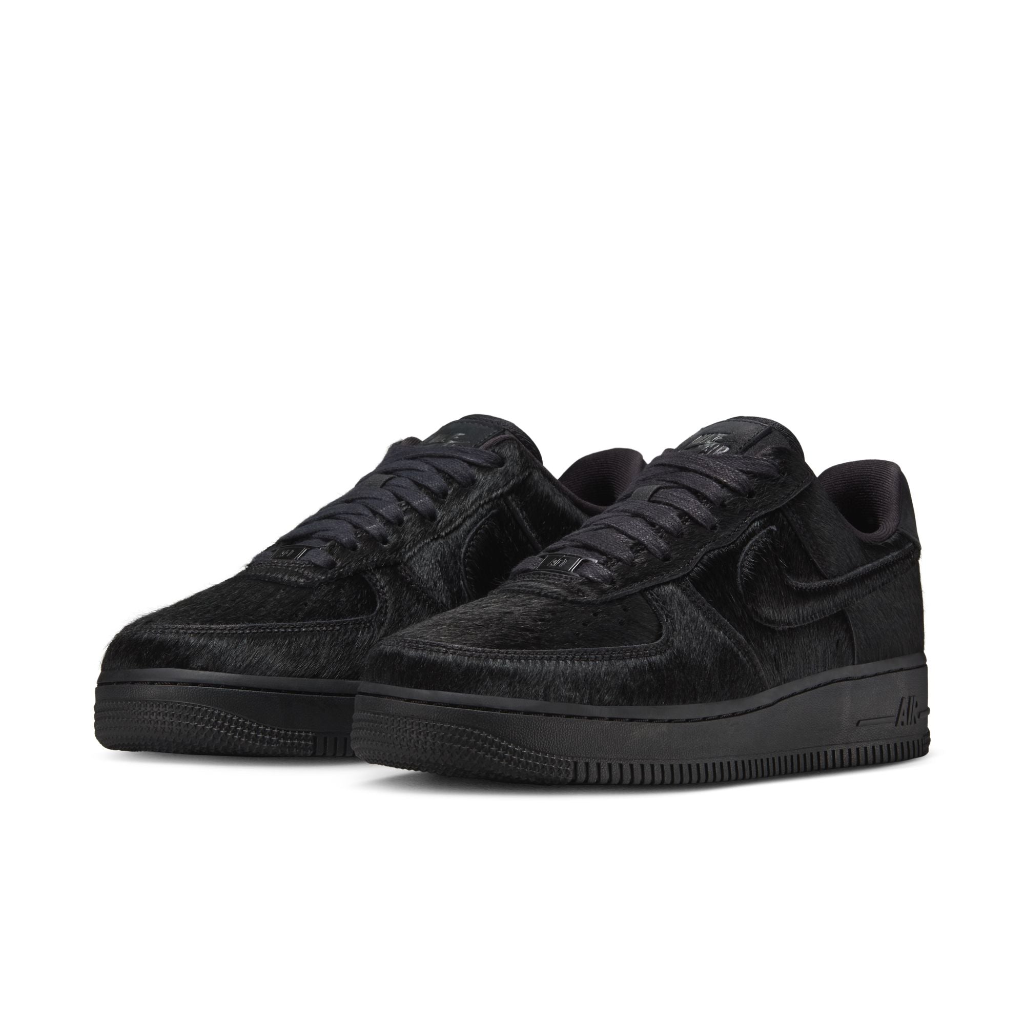 WOMENS NIKE AIR FORCE 1 '07 (BLACK/OFF NOIR)