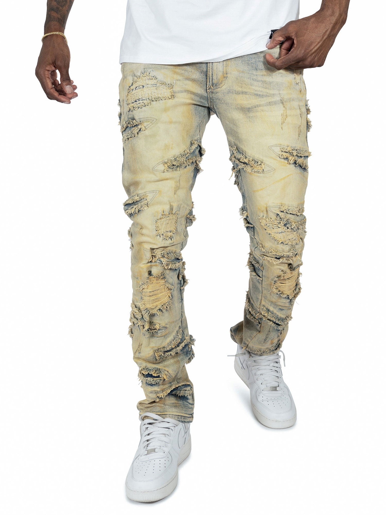 MENS MAKOBI LOMBARDI JEAN (DIRT)