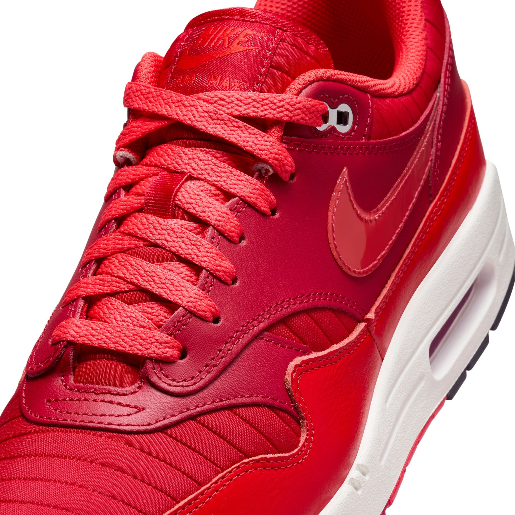 MENS NIKE AIR MAX 1 (GYM RED/SAIL)