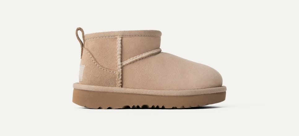 TODDLERS UGG CLASSIC ULTRA MINI (SAND)