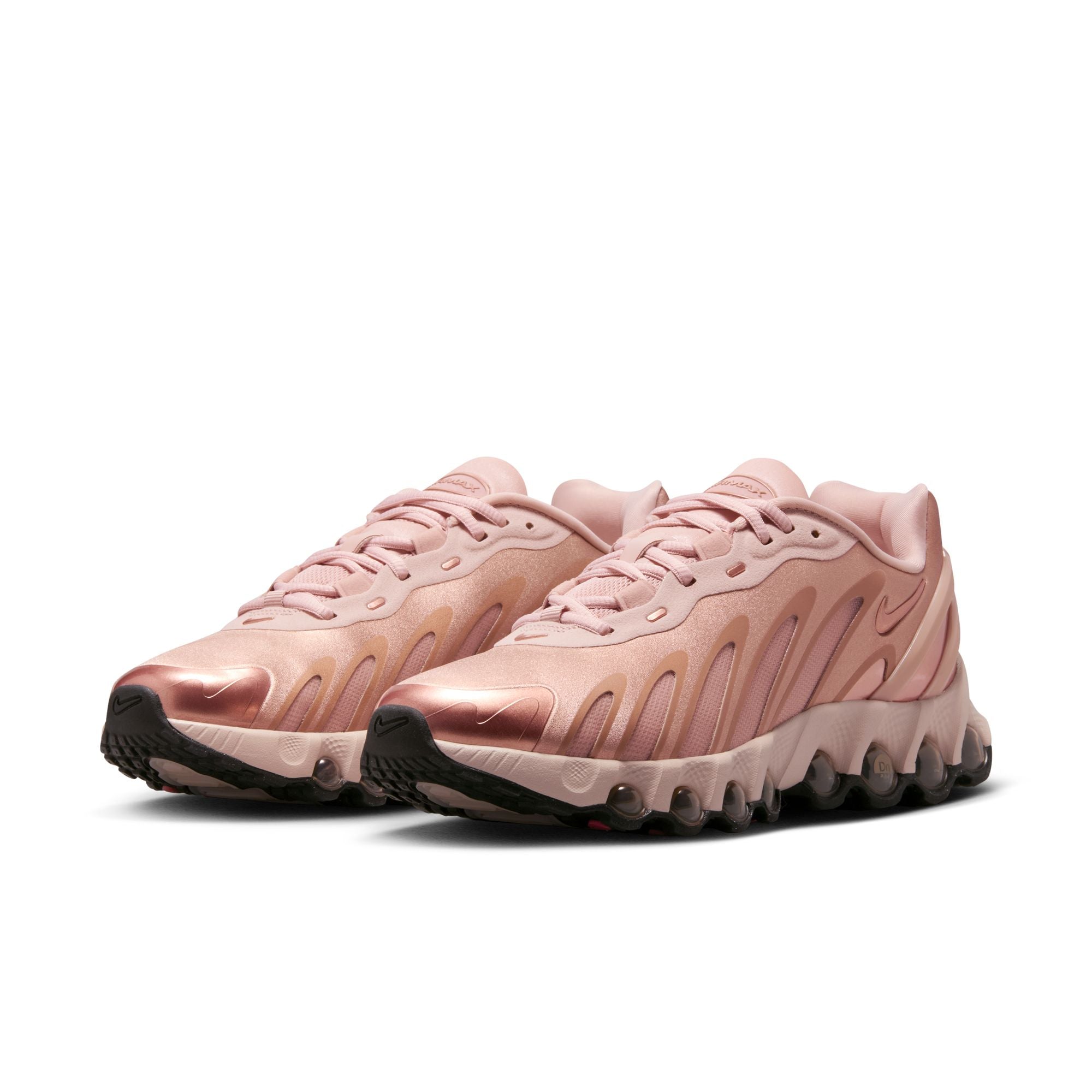 WOMENS NIKE AIR MAX DN8 (MTLC RED BRONZE/BLACK/PARTICLE BEIGE)