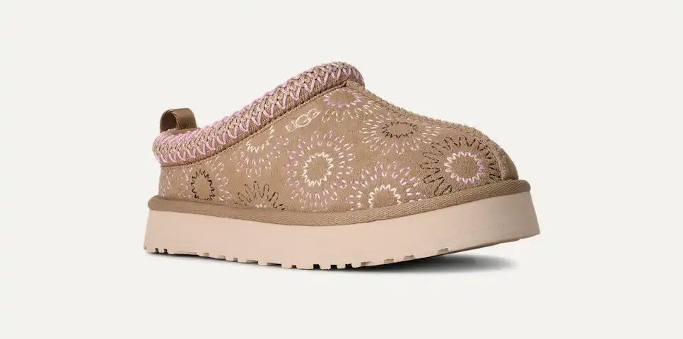 KIDS UGG TAZZ SUN STITCH (MUSTARD SEED)