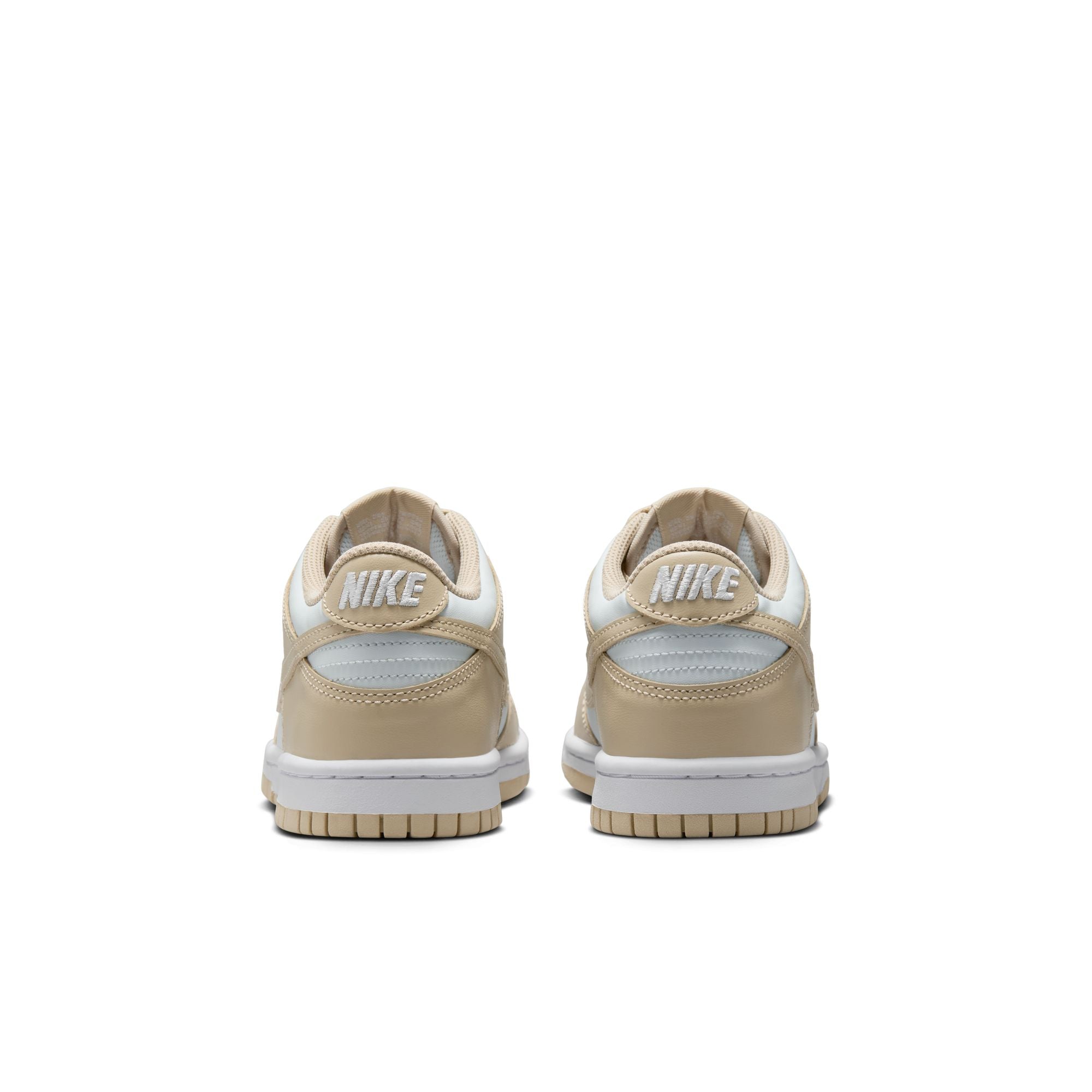 KIDS NIKE DUNK LOW GS (DESERT KHAKI/PURE PLATINUM)