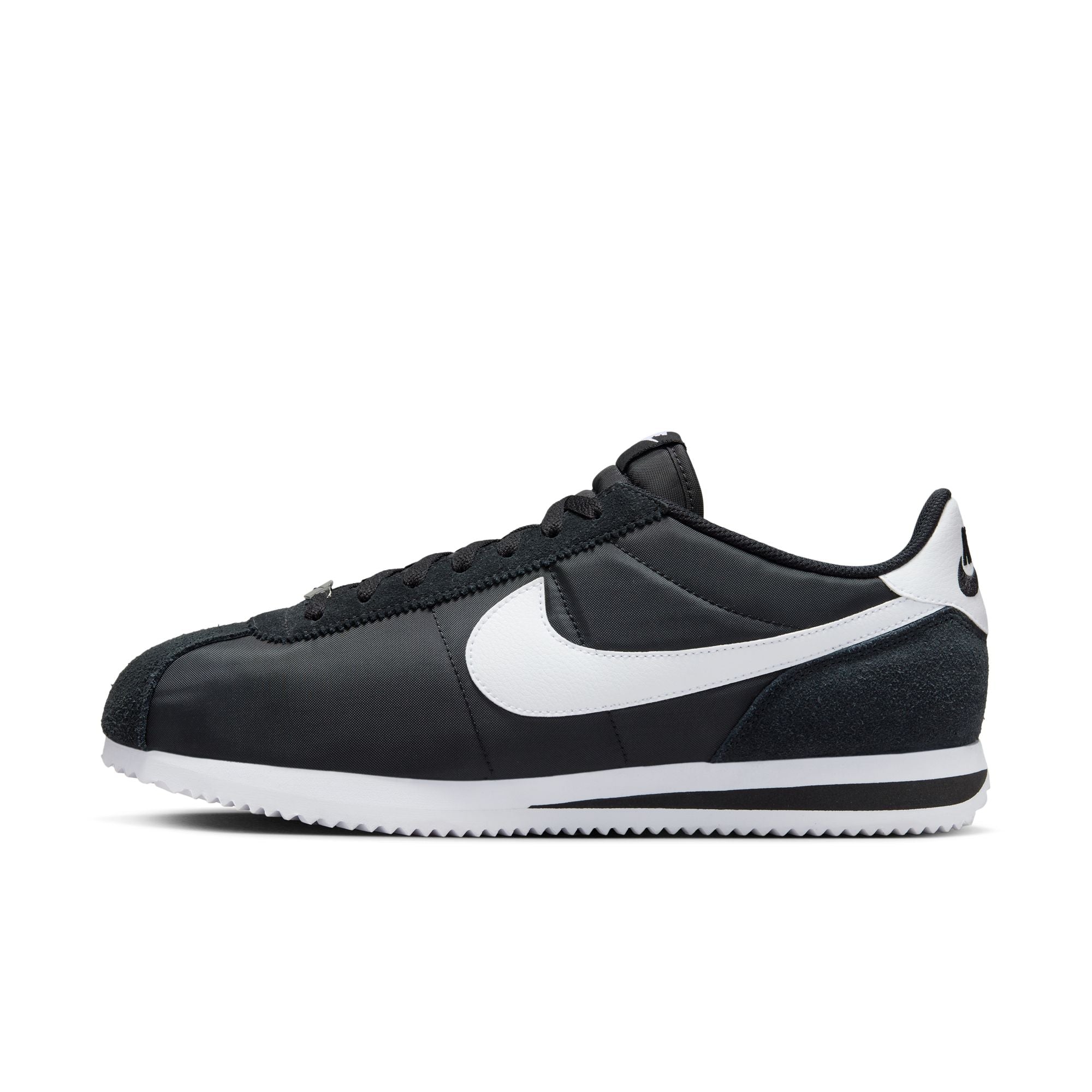 MENS NIKE CORTEZ TXT (BLACK/WHITE)