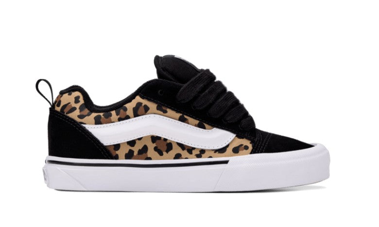 KIDS VANS KNU SKOOL J LEOPARD (BROWN/BLACK)