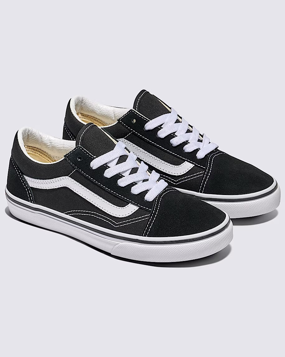 KIDS VANS OLD SKOOL J (BLACK/WHITE)