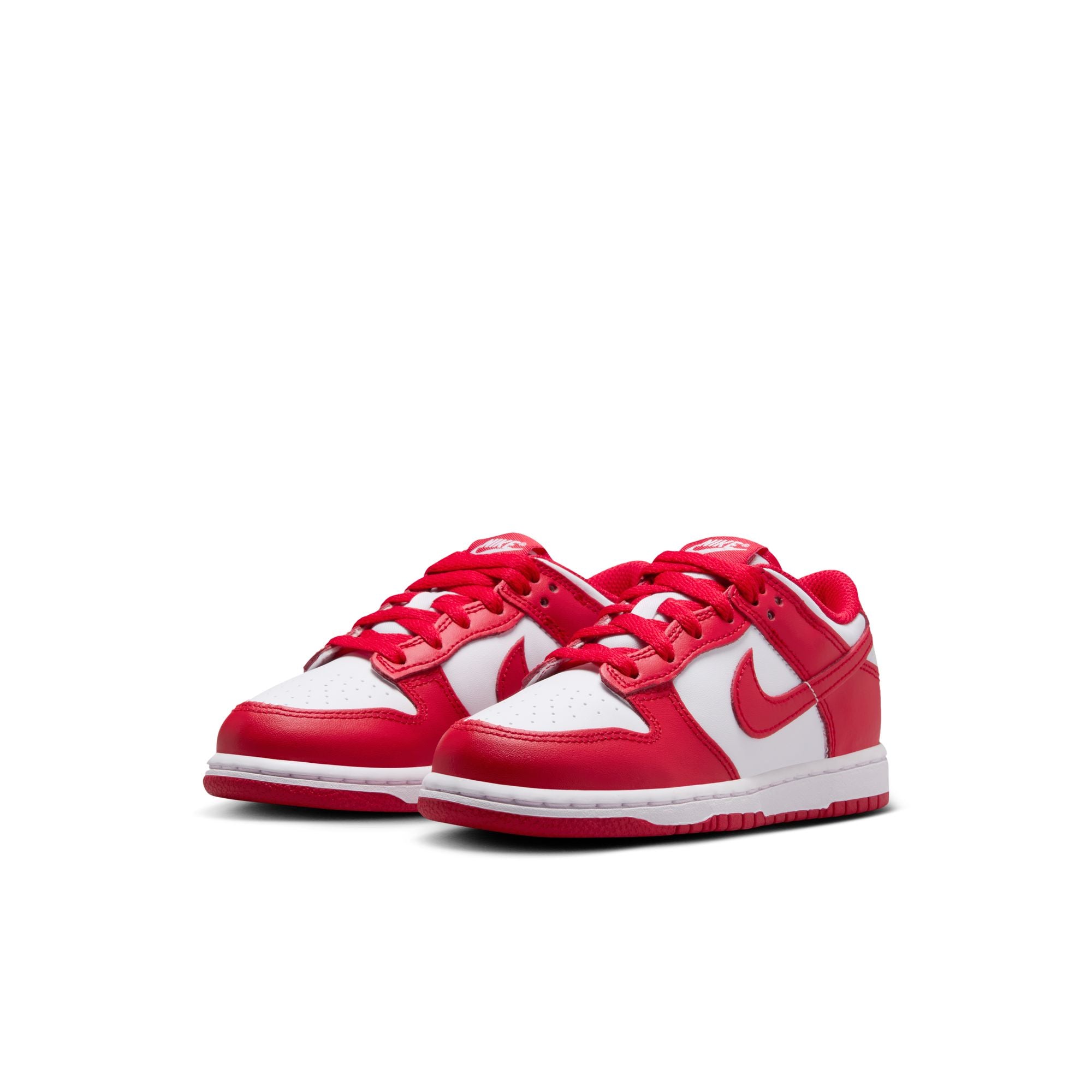 KIDS NIKE DUNK LOW PSE (WHITE/UNIVERSITY RED)