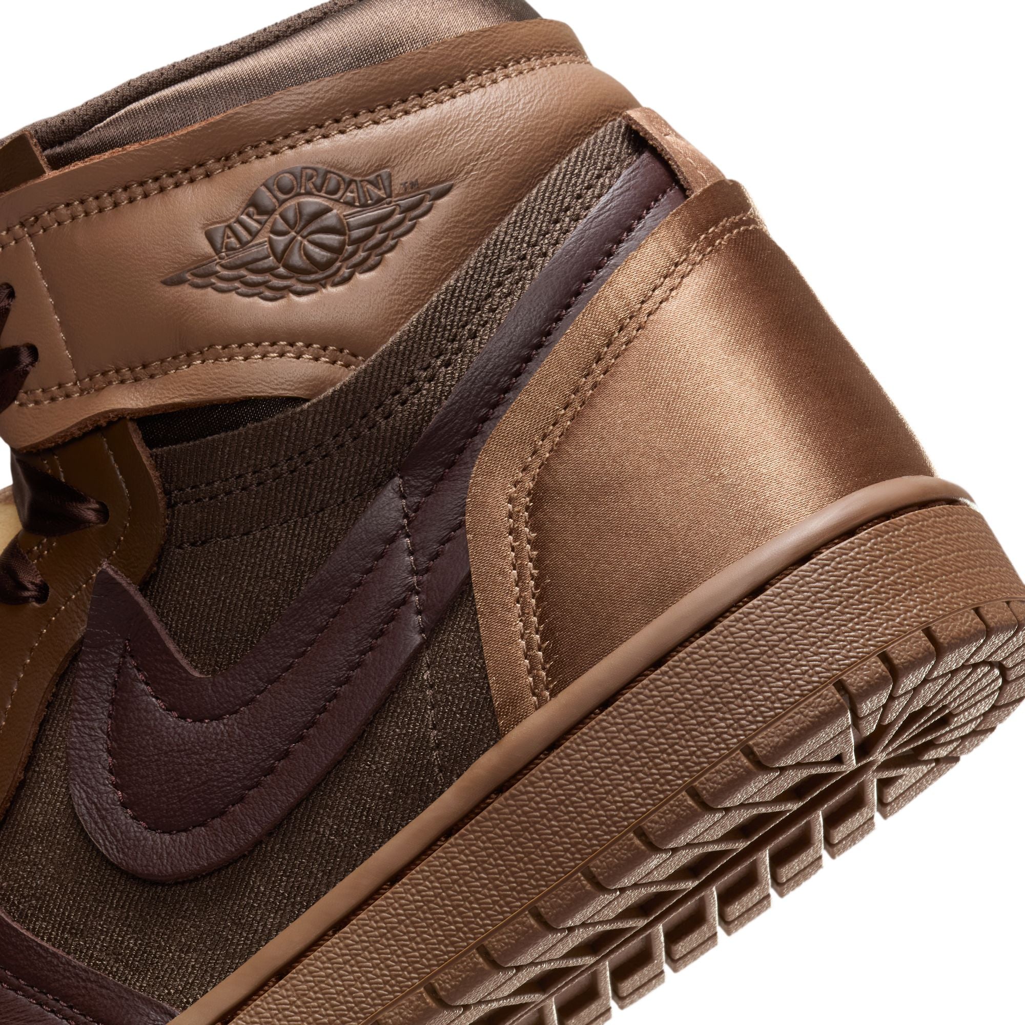 WOMENS AIR JORDAN 1 MM HIGH (ARCHAEO BROWN)