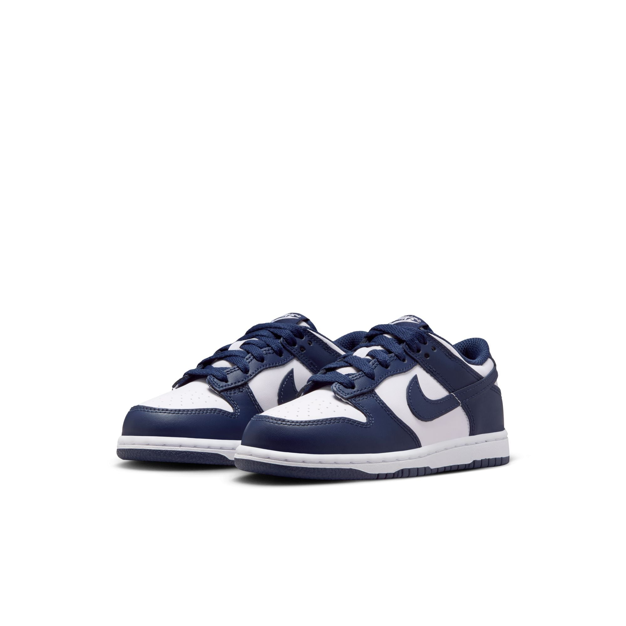 KIDS NIKE DUNK LOW PSE (WHITE/MIDNIGHT NAVY)