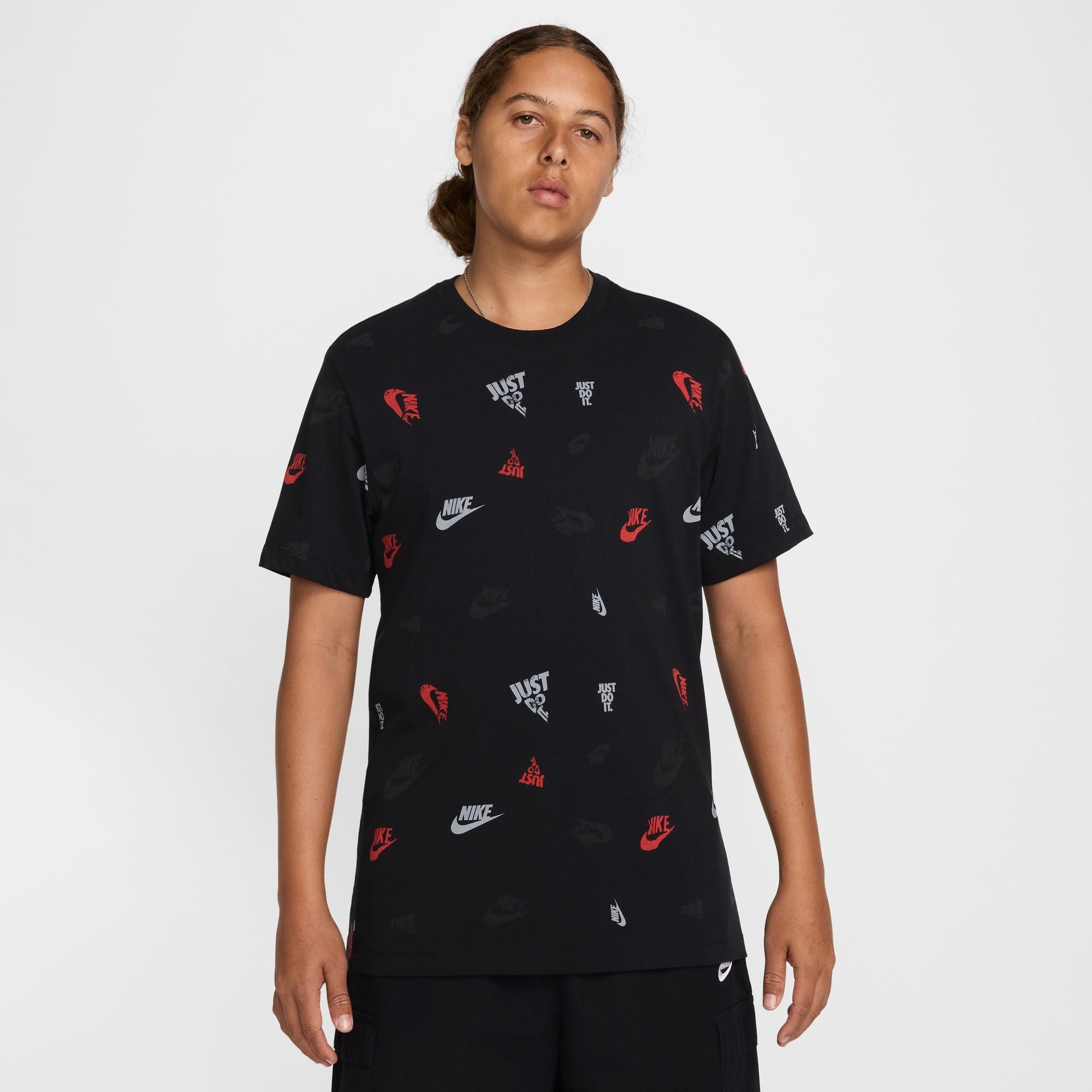 MENS NIKE AOP T-SHIRT (BLACK)