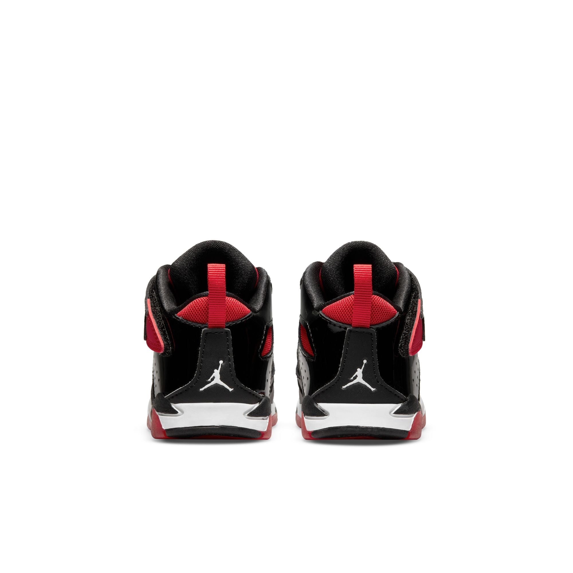 KIDS JORDAN FLIGHT CLUB '91 TD (BLACK/WHITE/UNIVERSITY RED)