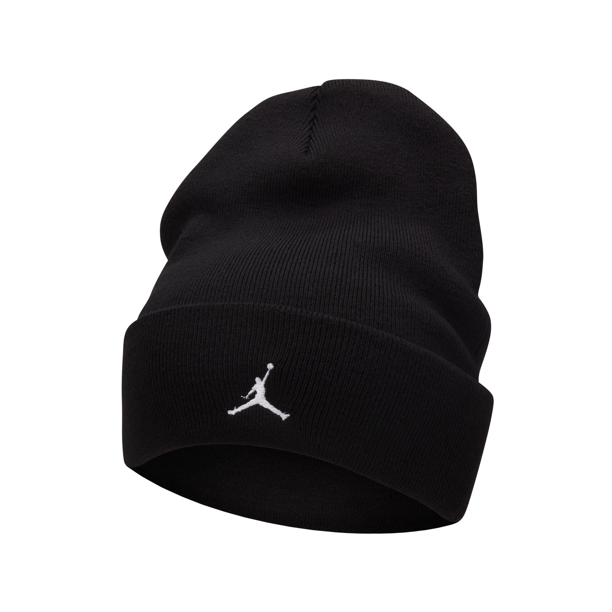 U JORDAN PEAK BEANIE (BLACK/WHITE)