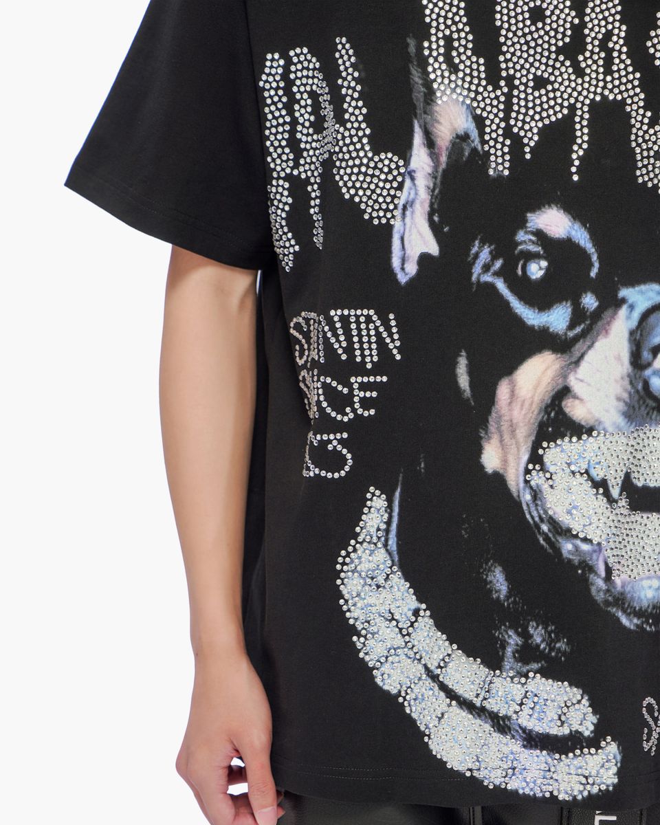 MENS VALABASAS BLINDING T-SHIRT (BLACK)