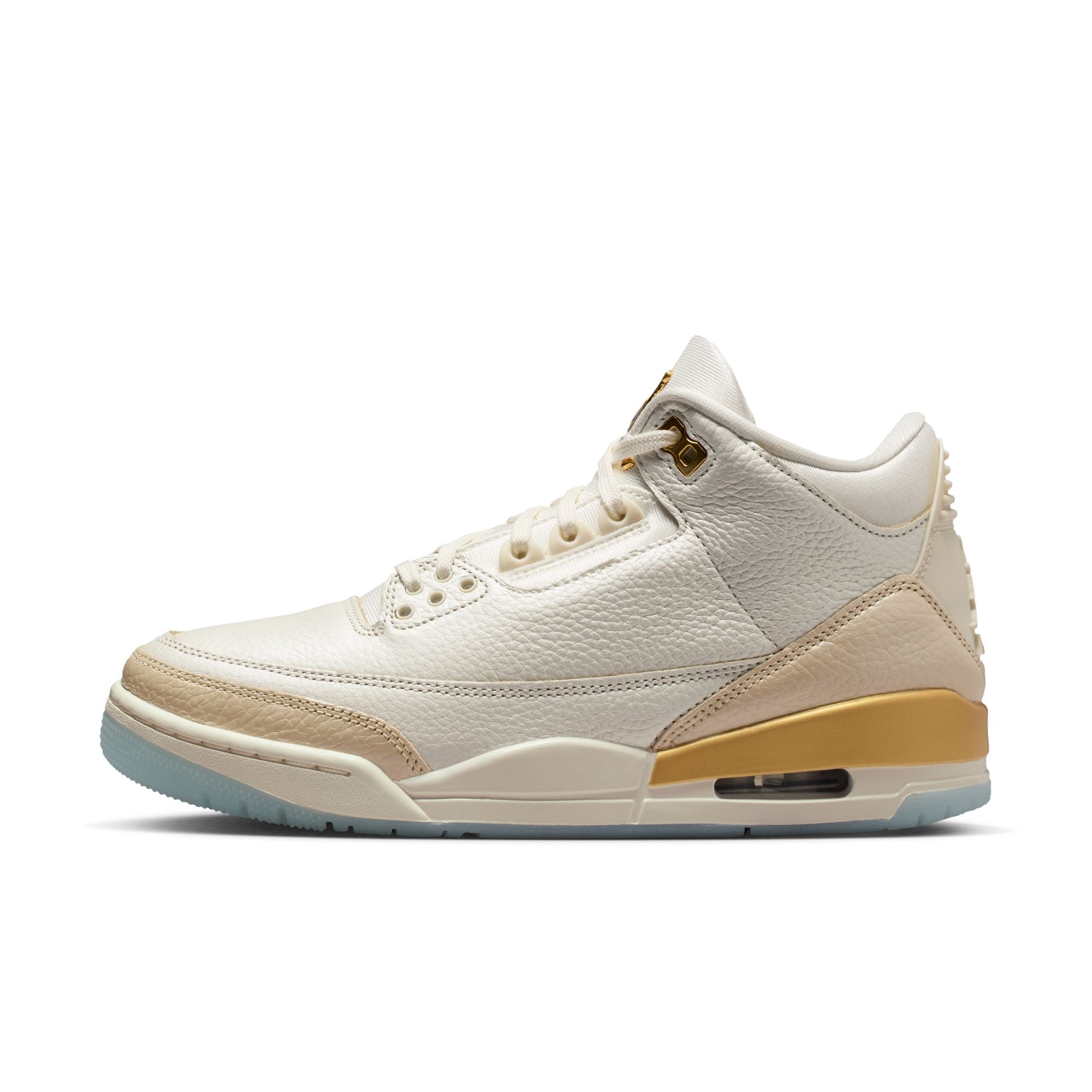 WOMENS AIR JORDAN 3 RETRO (CHAMPAGNE AND OYSTERS)