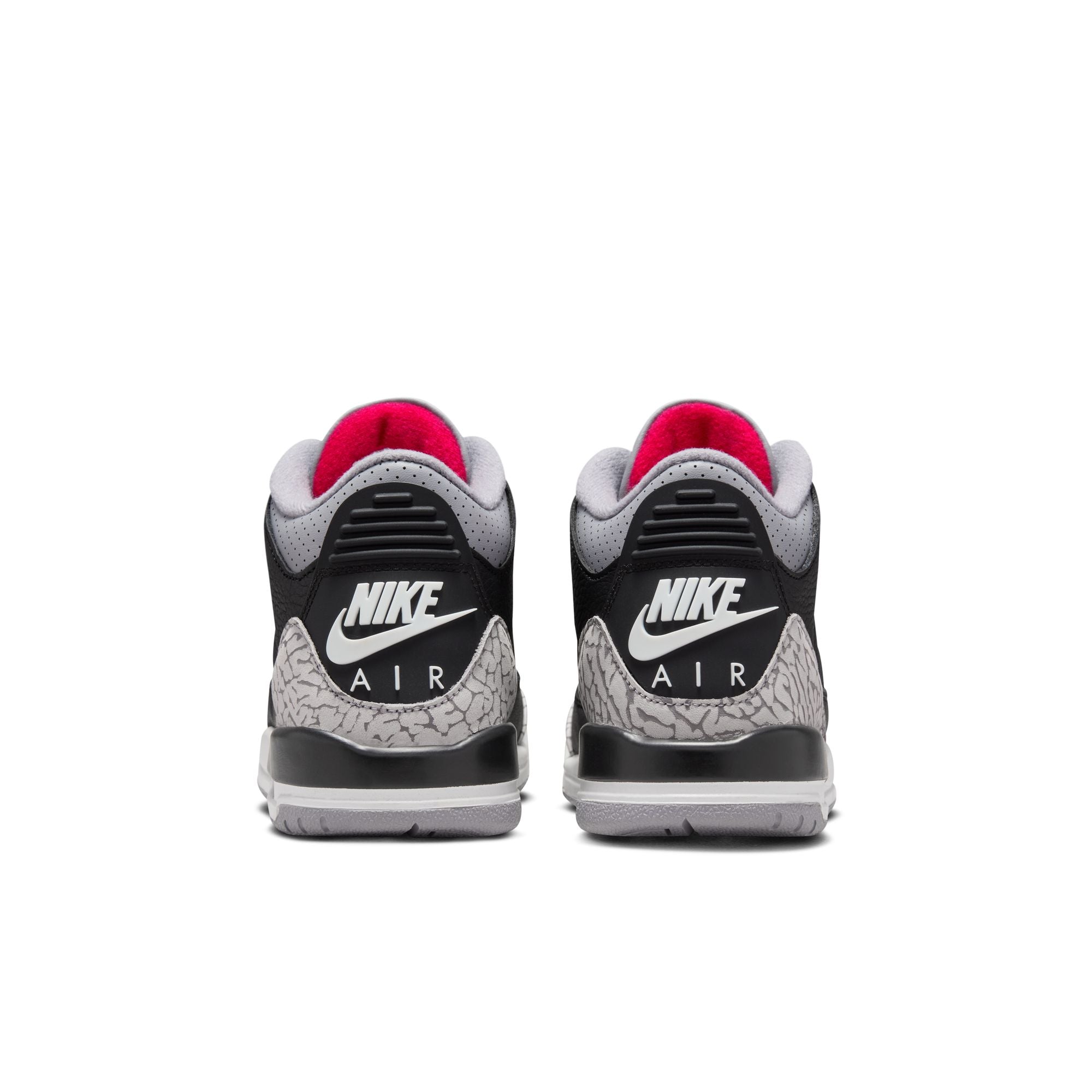 KID'S AIR JORDAN 3 RETRO GS (BLACK CEMENT)