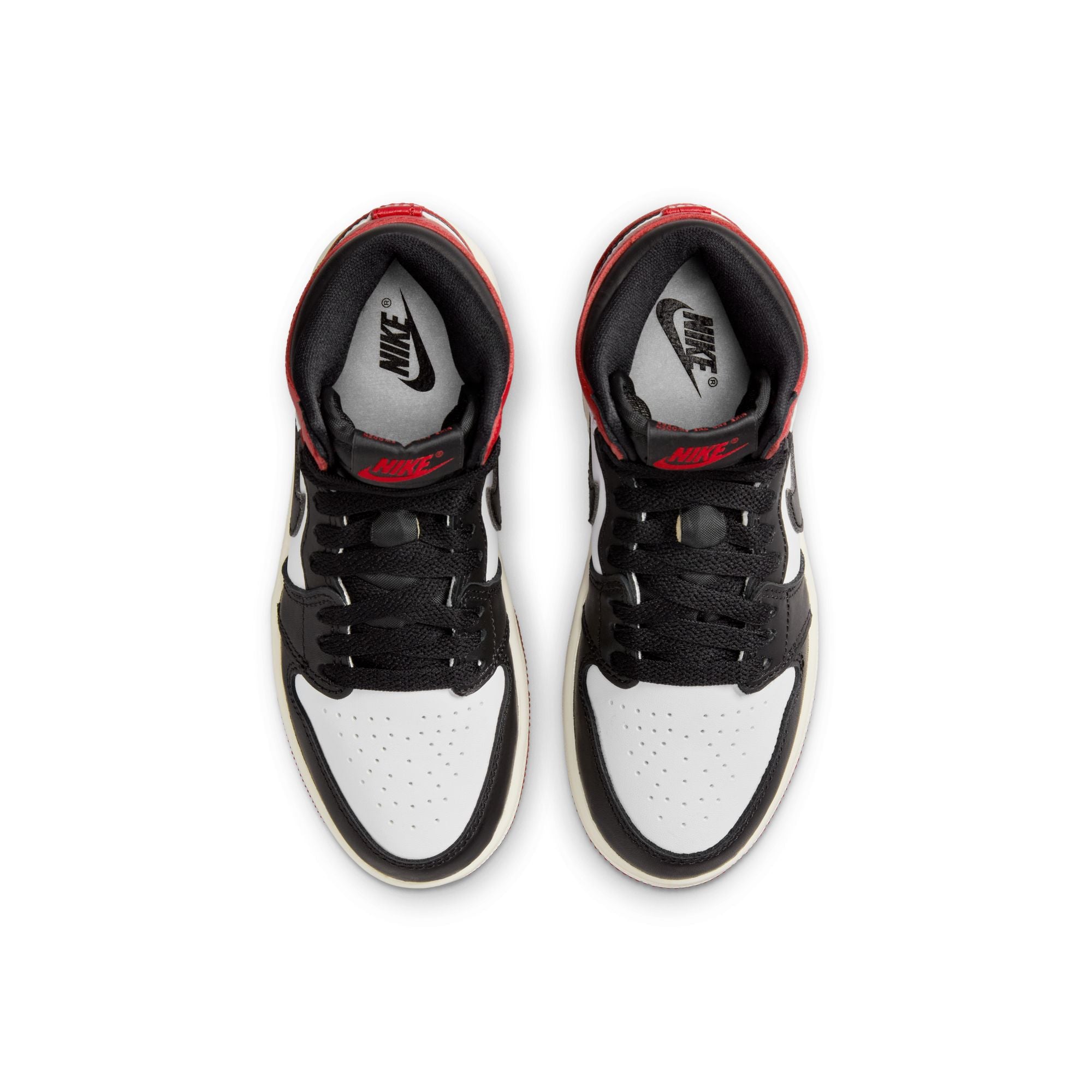 KIDS JORDAN 1 RETRO HIGH OG PS (BLACK TOE REIMAGINED)