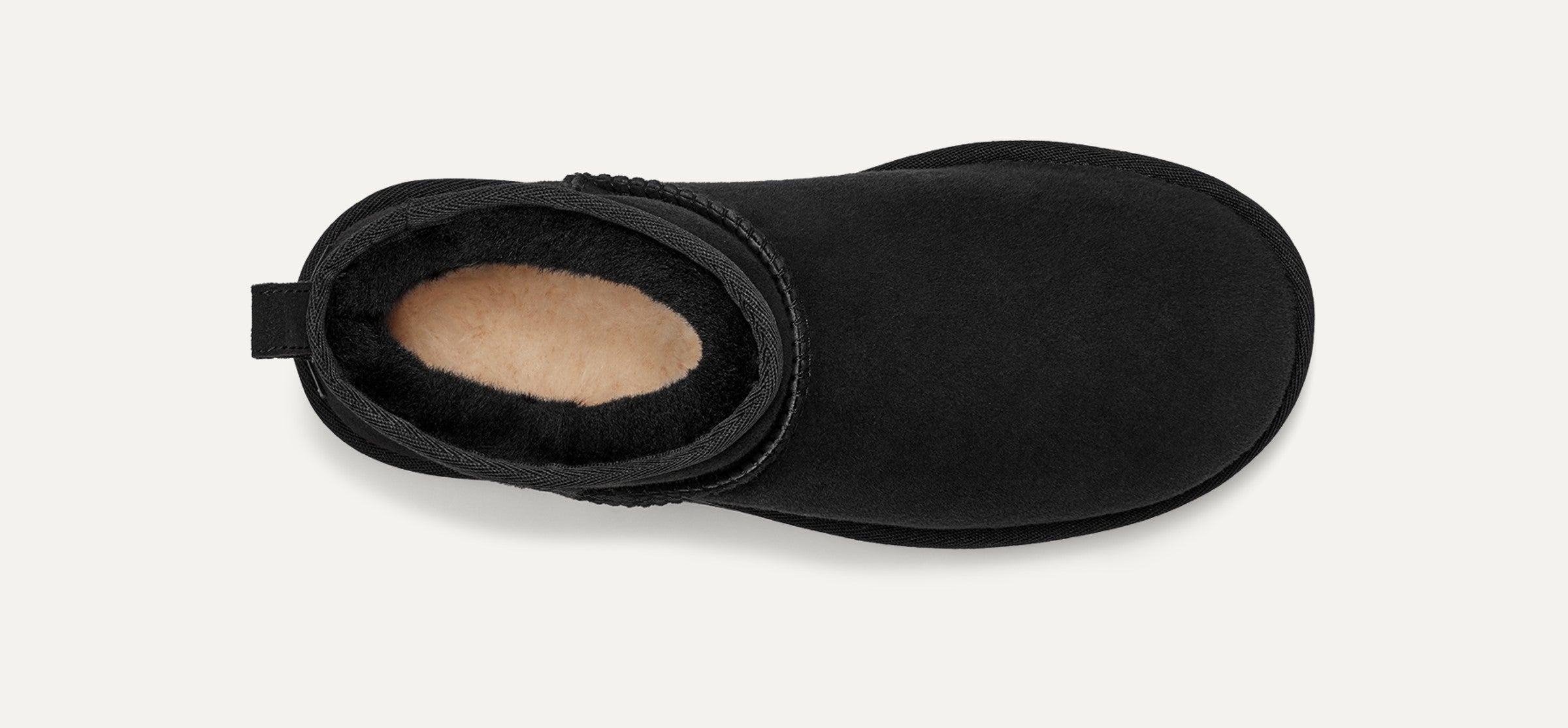 WOMENS UGG CLASSIC ULTRA MINI (BLACK)