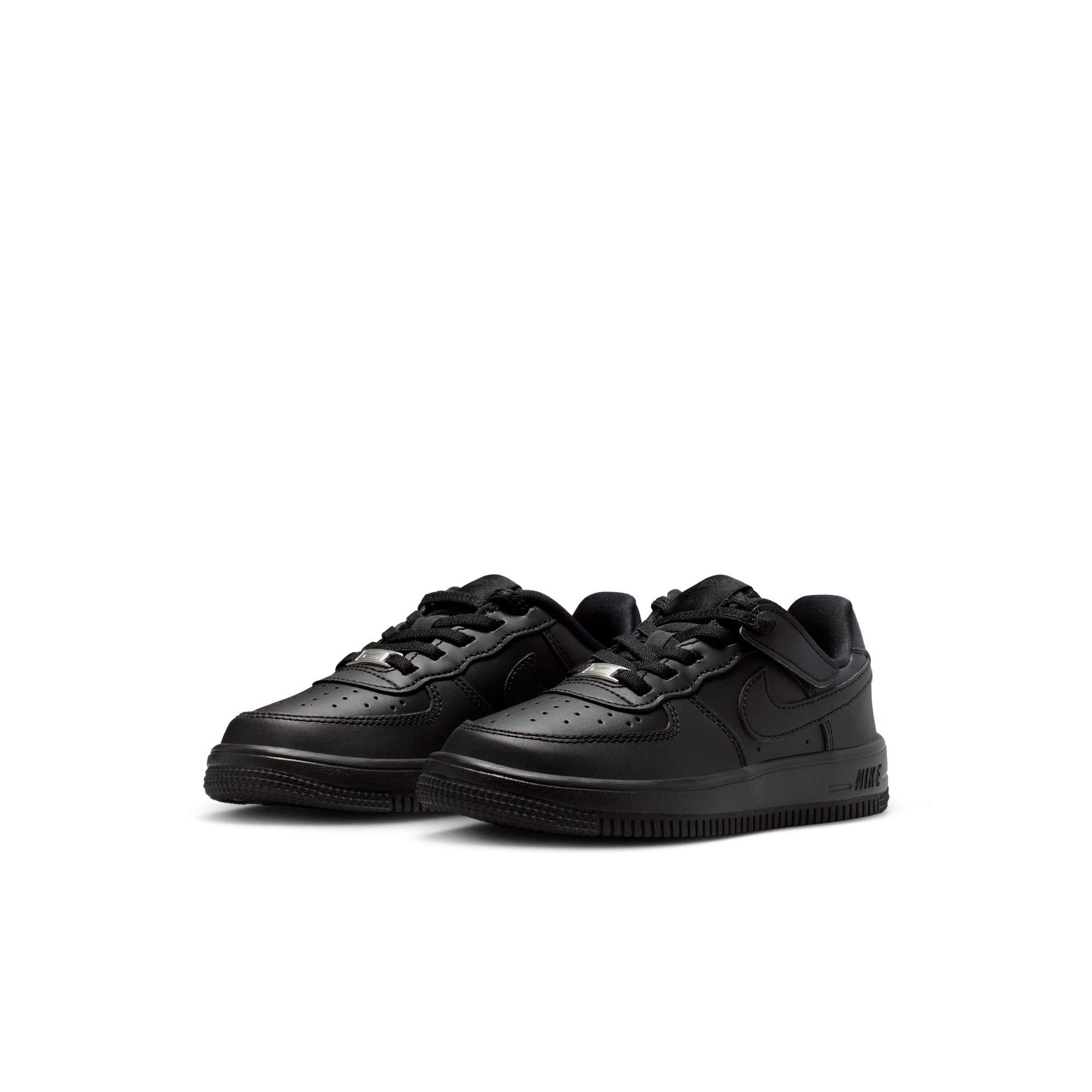 KIDS NIKE FORCE 1 LOW EASYON PS (BLACK)