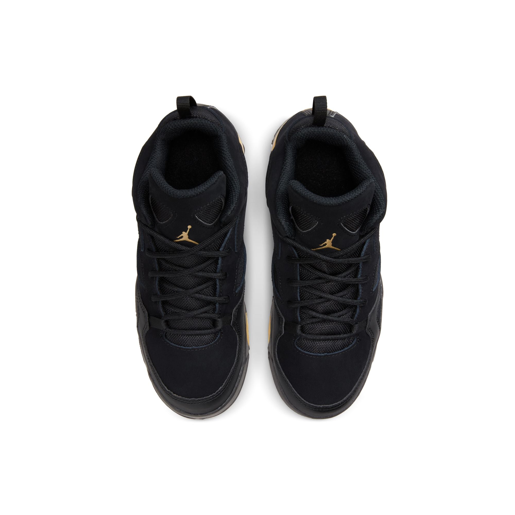 KIDS JORDAN FLIGHT CLUB '91 PS (BLACK/METALLIC GOLD)